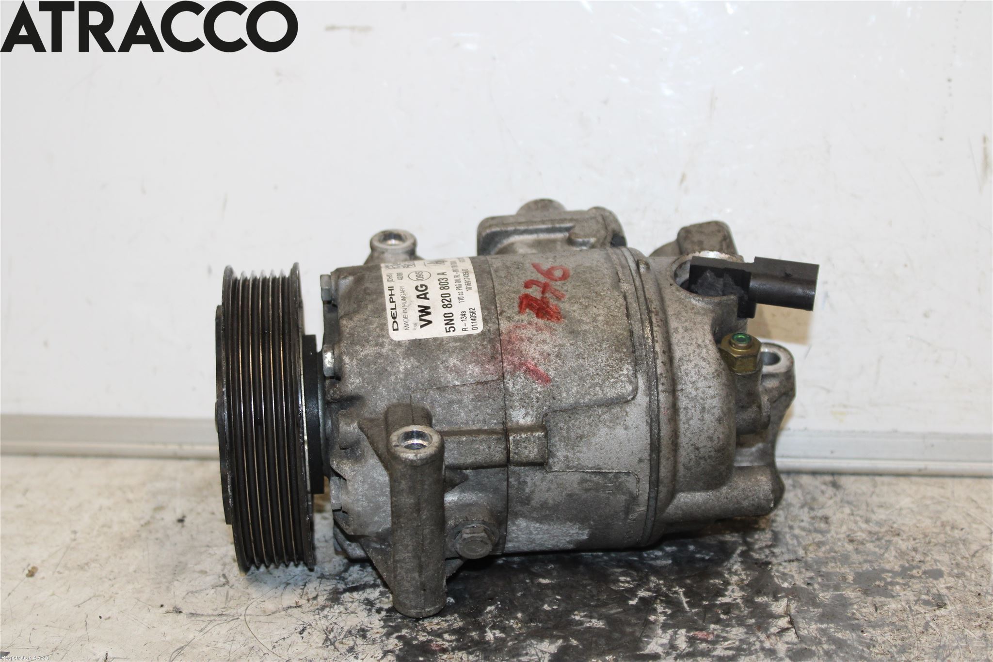 Volkswagen VW GOLF PLUS/CROSS GOLF 04-14 Varme Ac Kompressor