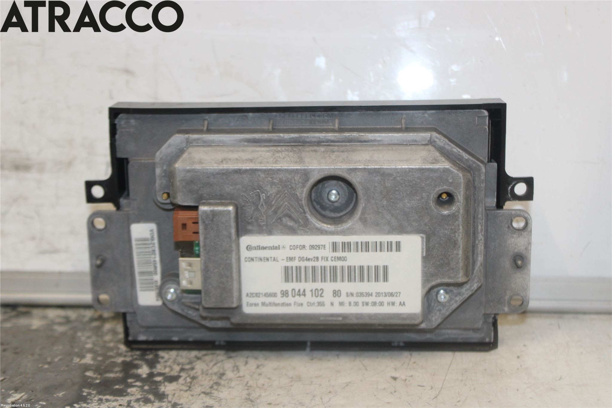 Citroen JUMPER 07-13 Multifunktionsdisplay