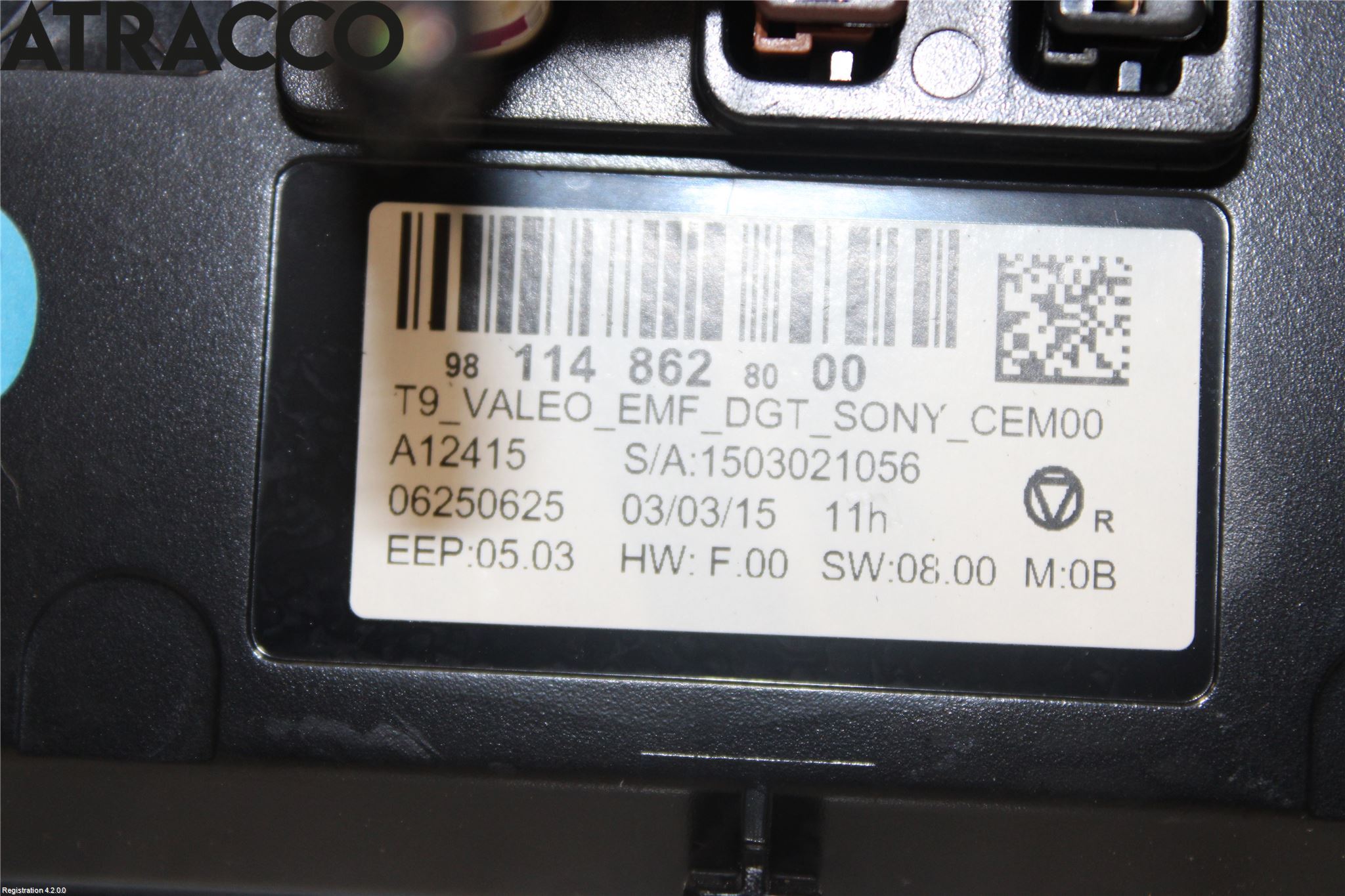 Peugeot 308 14-21 Multifunktionsdisplay