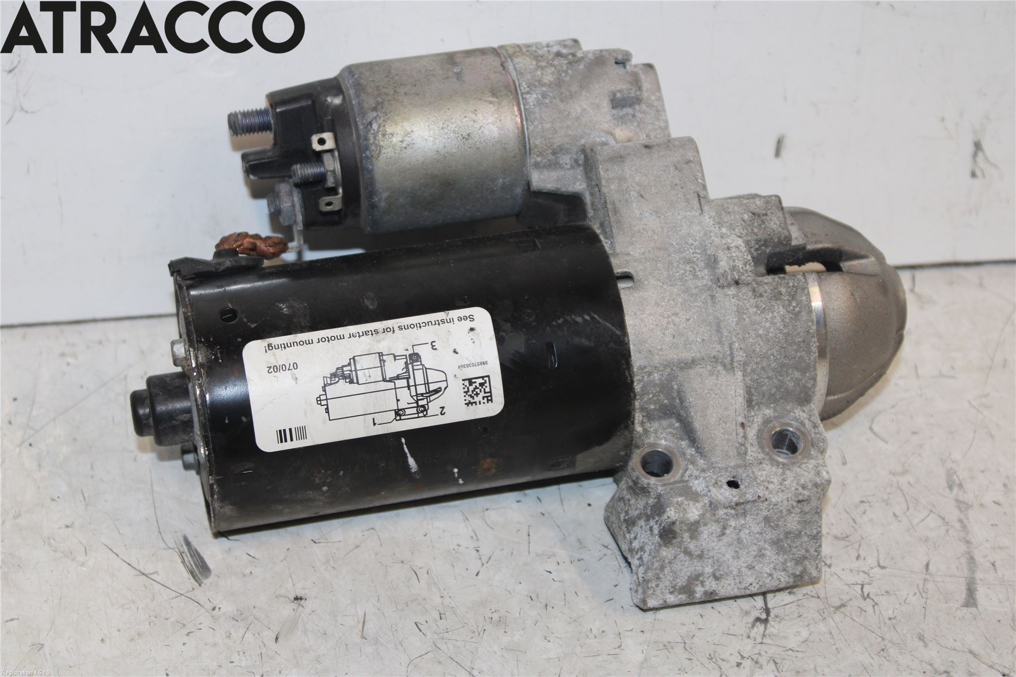 BMW 5 F10/F11/F18 09-17 Startmotor