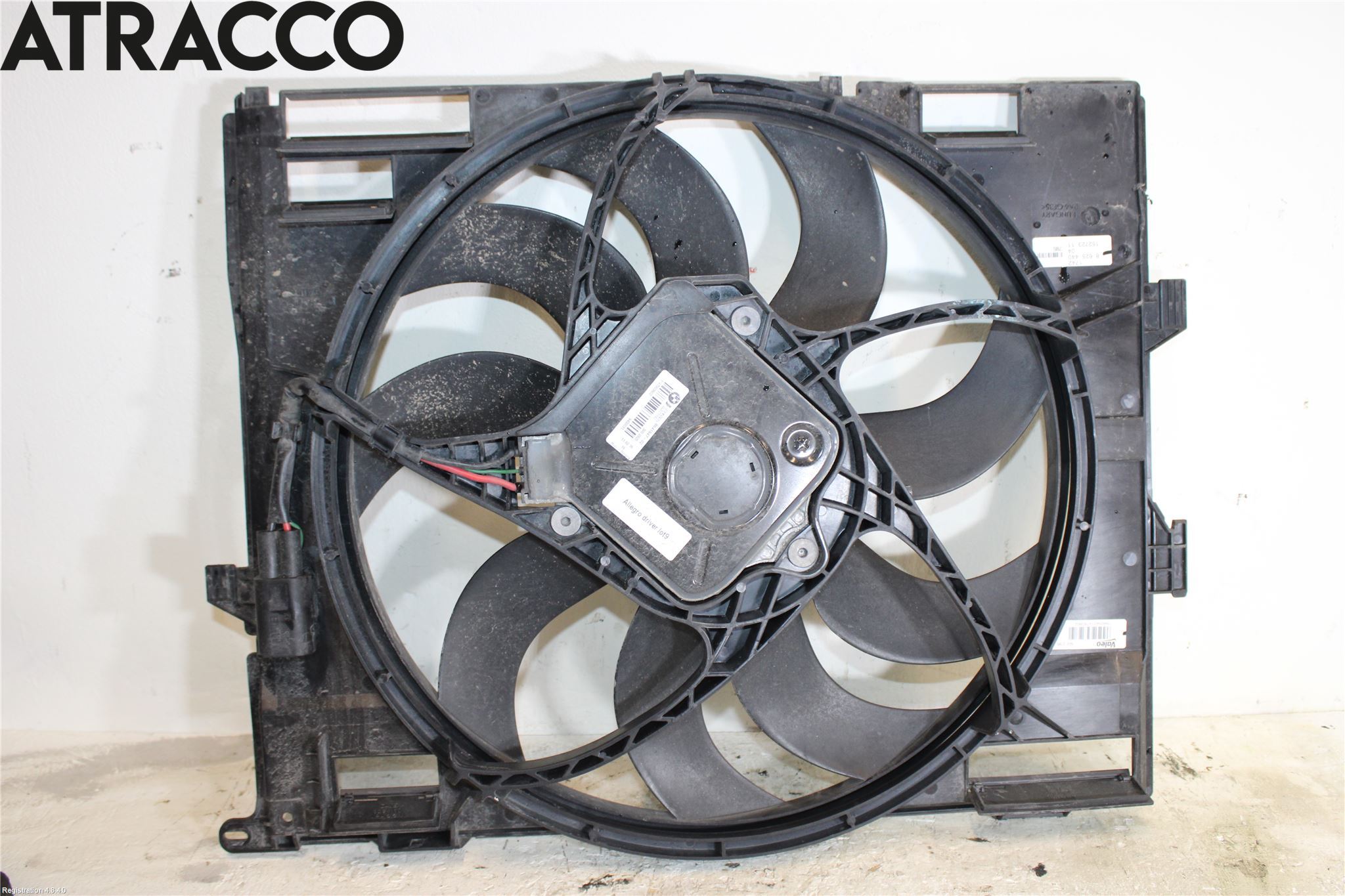 BMW 3 F30/F31/F80 12-19 Kjølevifte Elektrisk