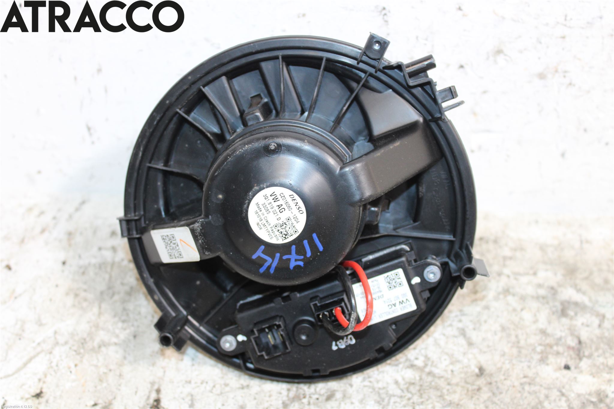 Volkswagen VW CRAFTER II / E-CRAFTER 17- Varmeapparat Viftemotor