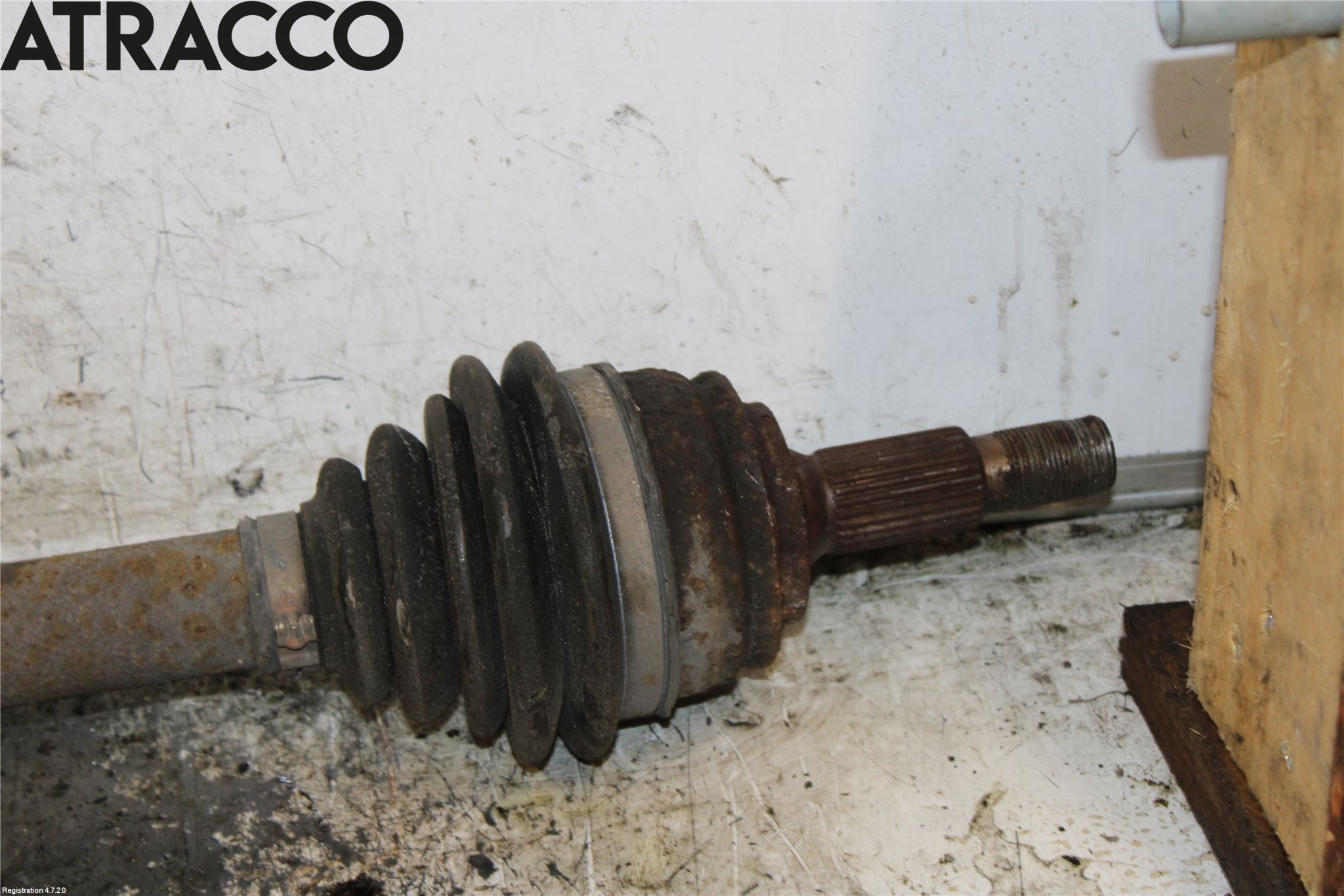 Citroen C4 PICASSO 14-18 Drivaksel Foran Kompl Høyre