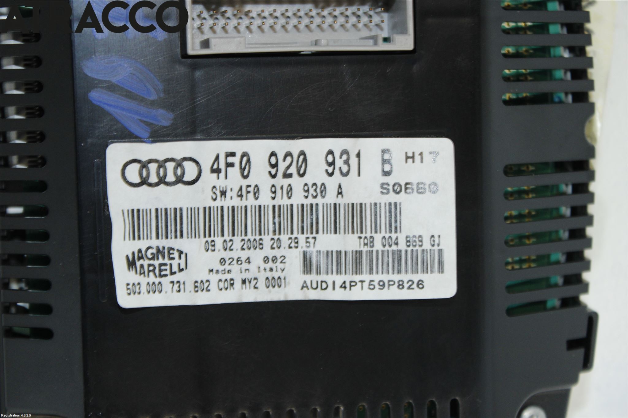 Audi A6/S6     05-11 Instr Kombinert