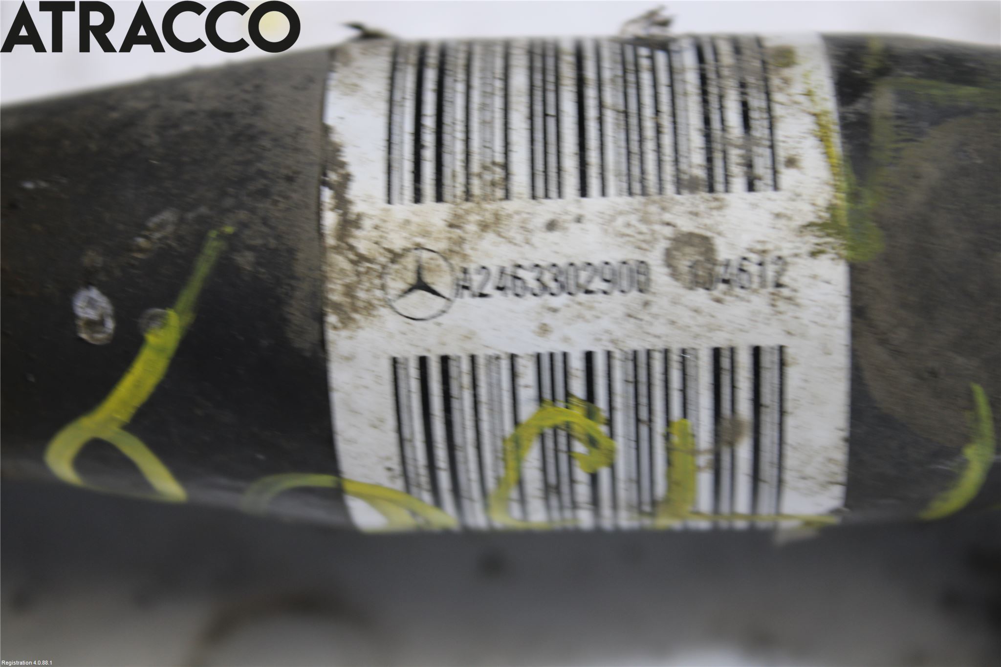 Mercedes-Benz MB A-KLASS (W176) 13-18 Drivaksel Foran Kompl Venstre