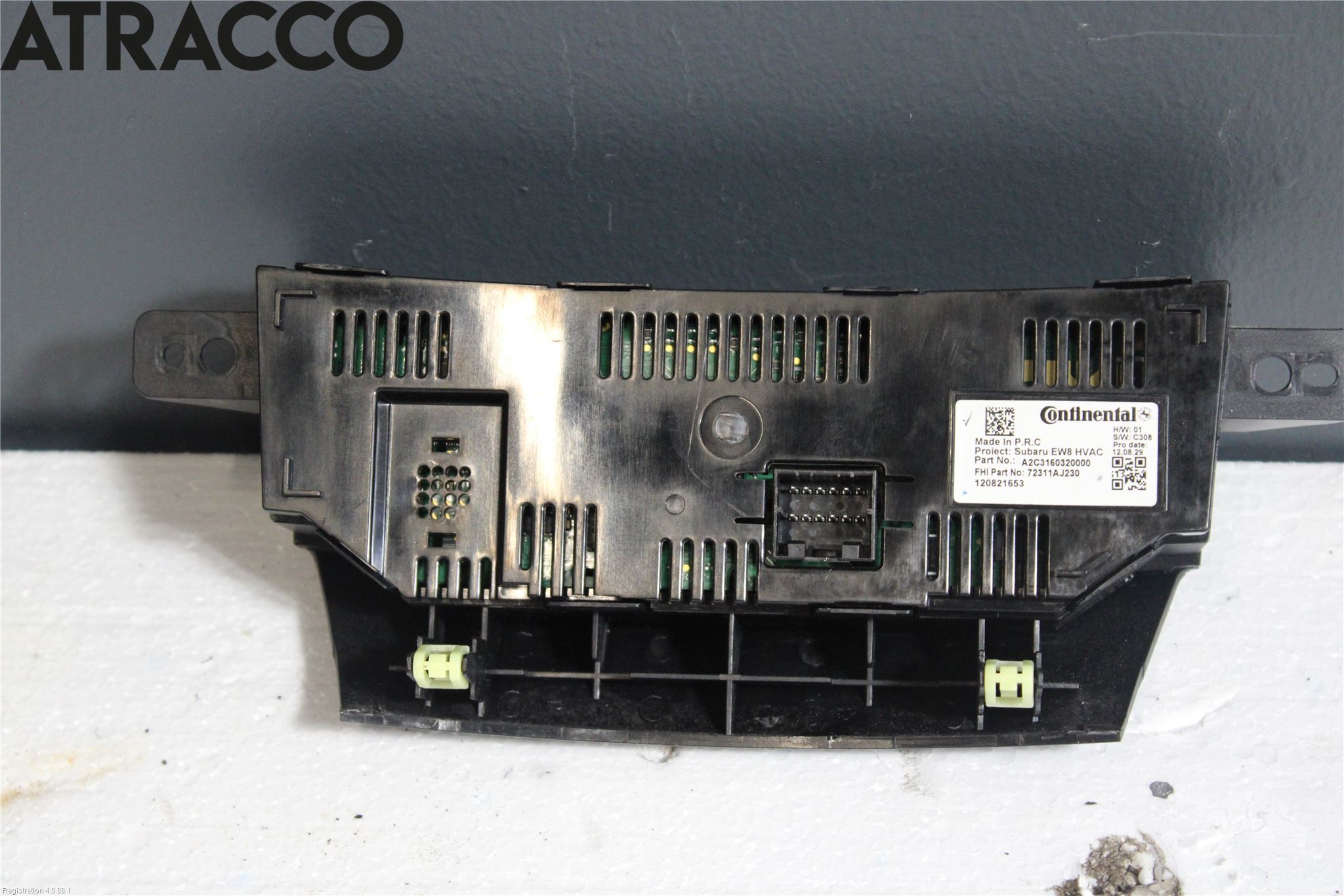 Subaru OUTBACK 10-15 Varme Ac Betjening-Display