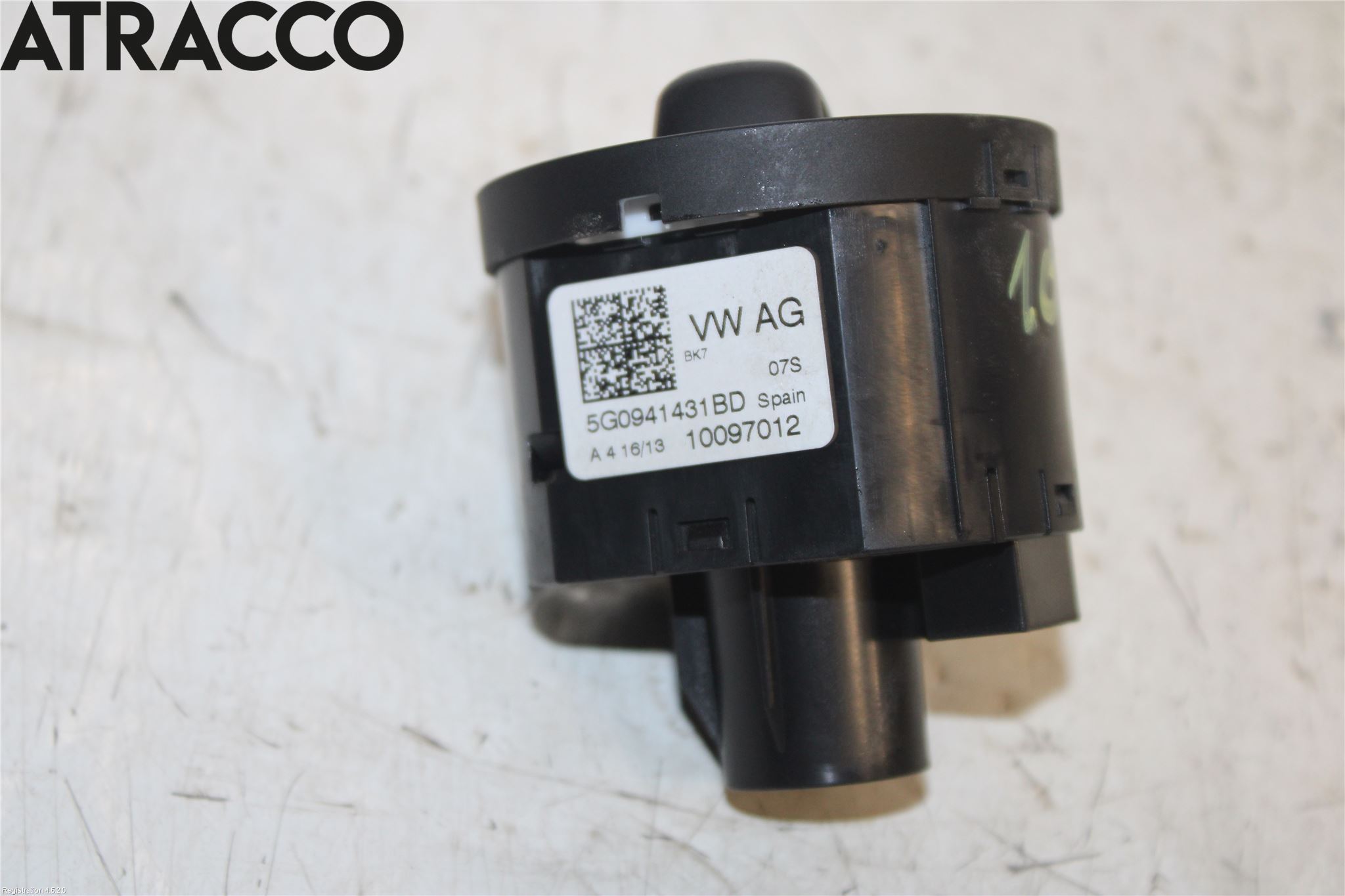 Volkswagen VW GOLF / E-GOLF VII 13-20 Bryter Hovedlys