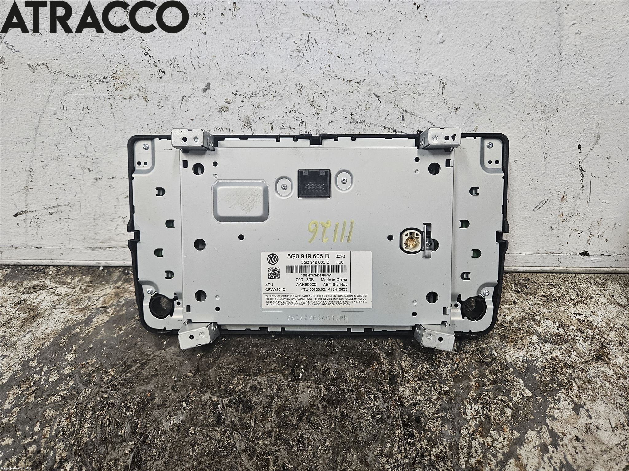 Volkswagen VW GOLF VI 09-13 Multifunktionsdisplay