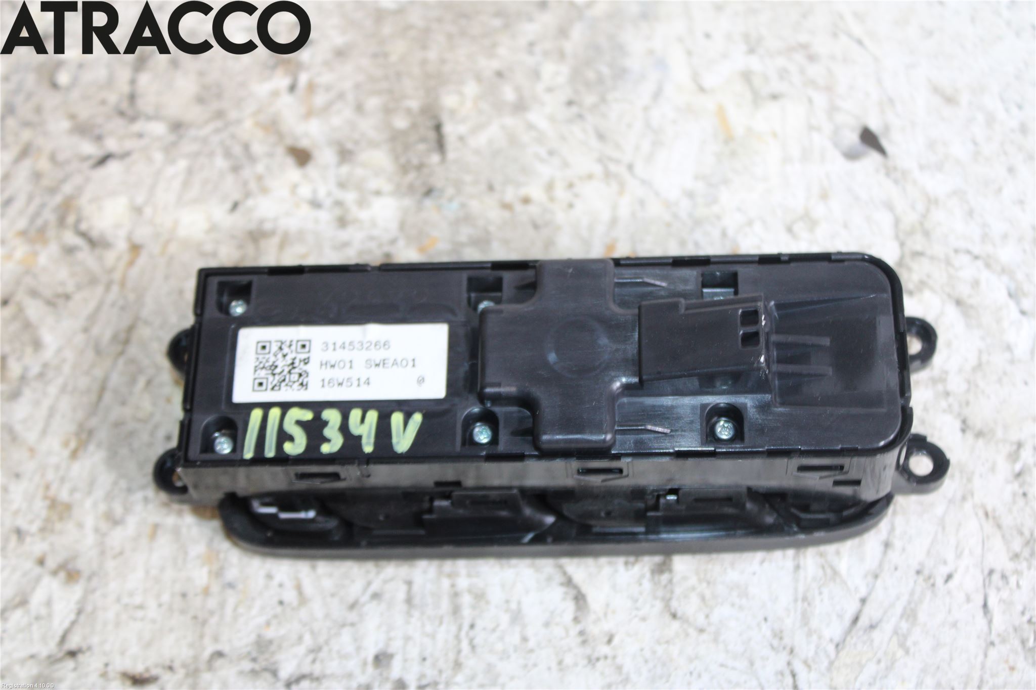 Volvo V60 14-18 Bryter Vindusheis