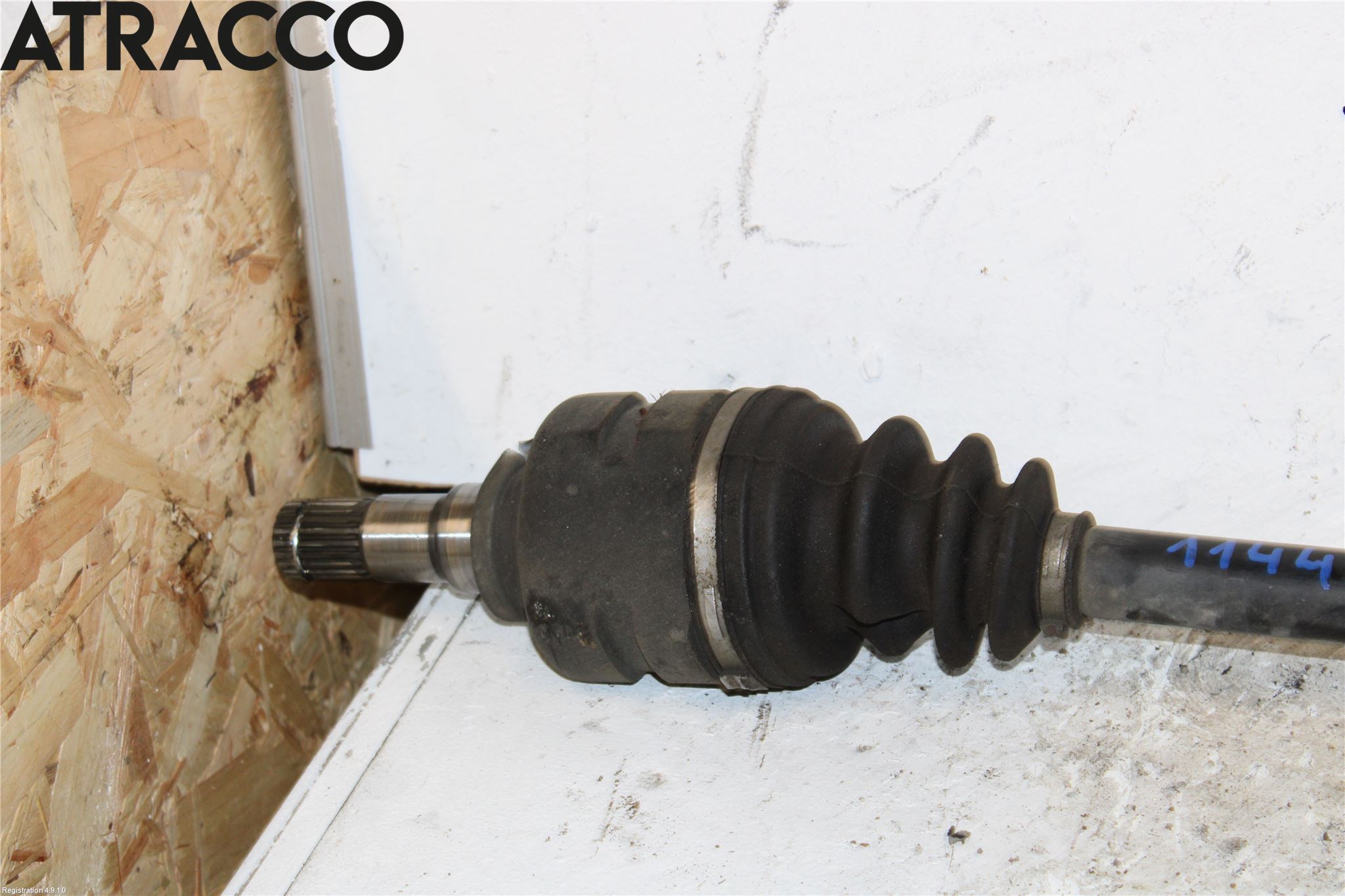 Toyota COROLLA VERSO 08-09 Drivaksel Foran Kompl Høyre