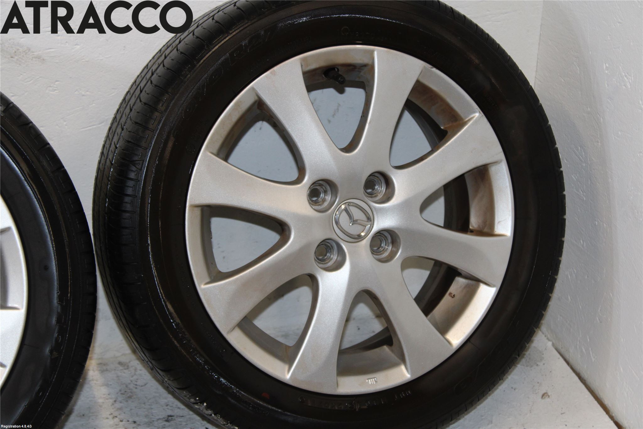 Mazda 2 (DE) 08-15 Dekk Sommer På Stål Felg 4Stk