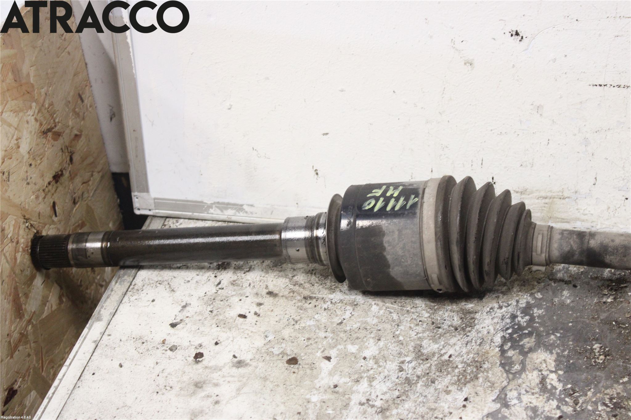 Mercedes-Benz MB ML/GLE-KLASS (W166) 12-18 Drivaksel Foran Kompl Høyre