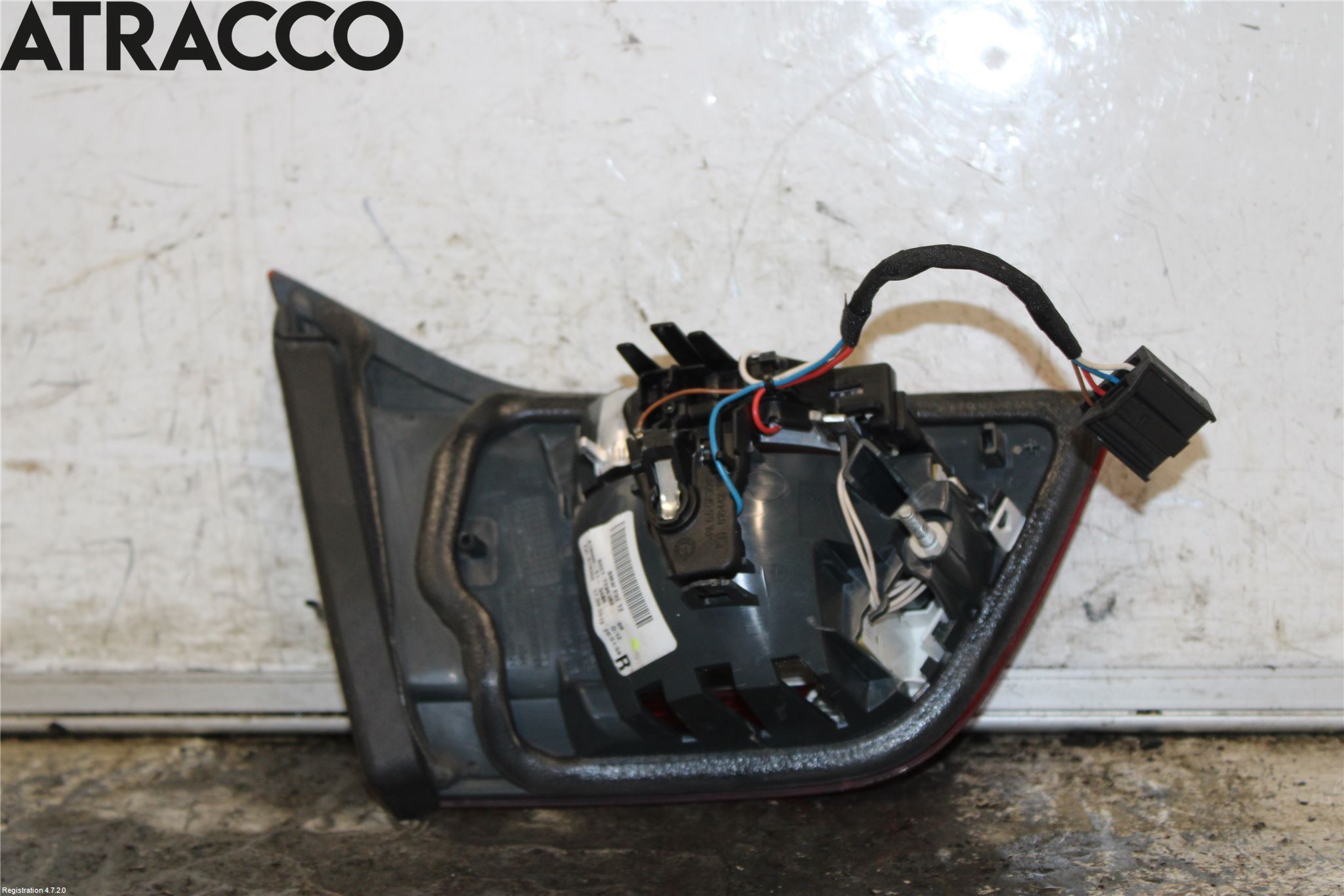 BMW 4 F32/F33/F82/F83 13-20 Baklykt Høyre  På Luke(Indre)