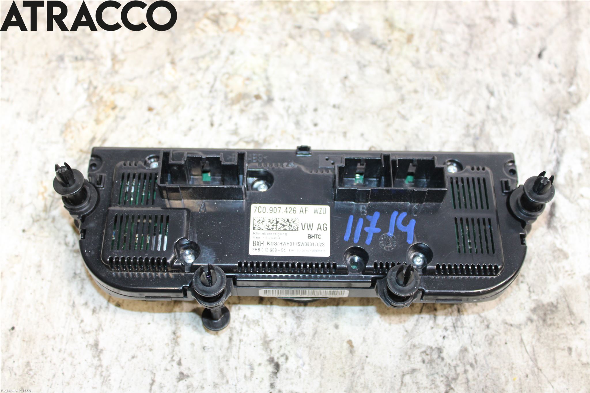 Volkswagen VW CRAFTER II / E-CRAFTER 17- Varme Ac Betjening-Display