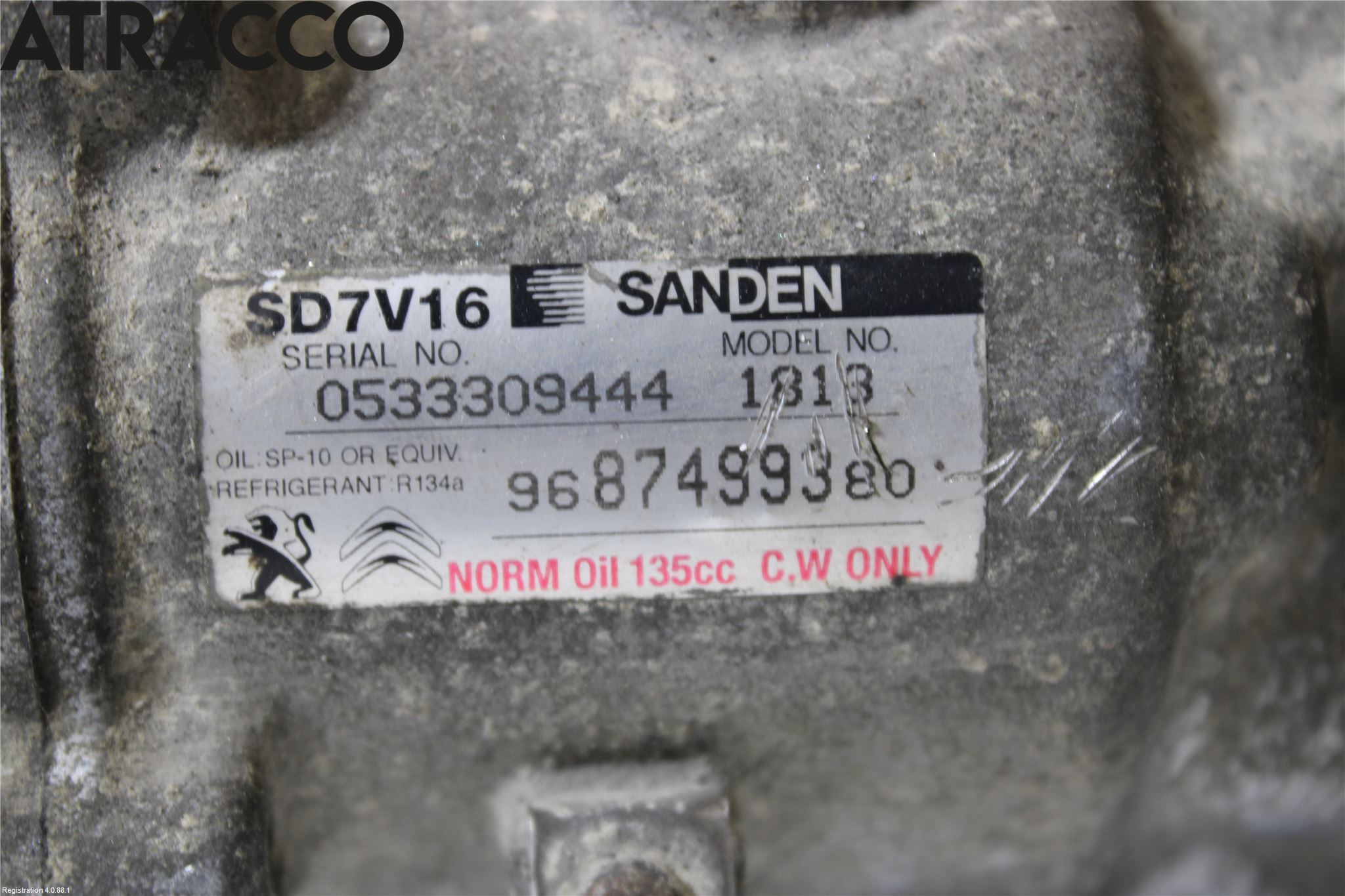 Toyota PROACE I 13-16 Varme Ac Kompressor