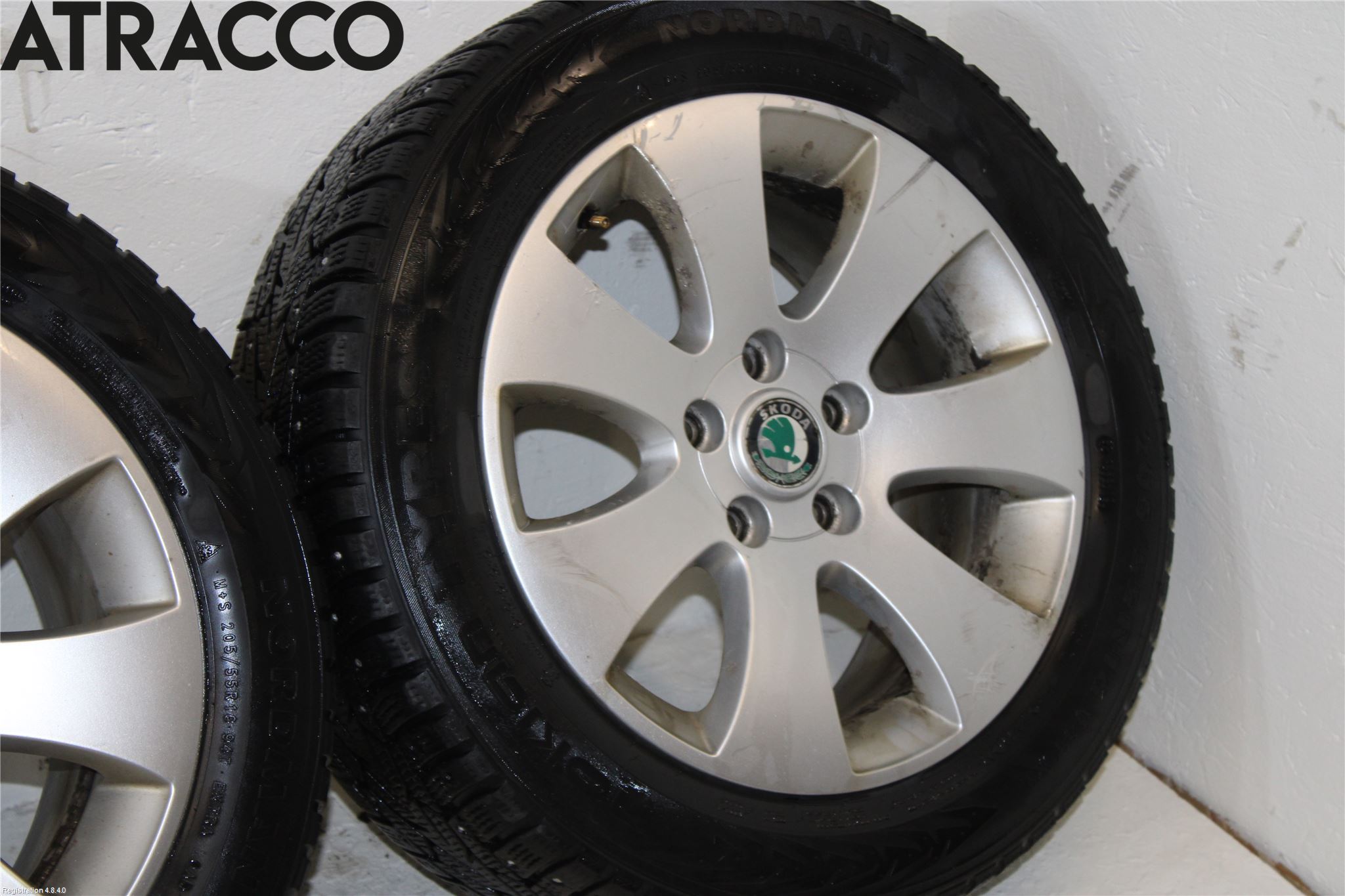 Skoda SUPERB 09-15 Dekk Vinter På Alu Felg 4Stk