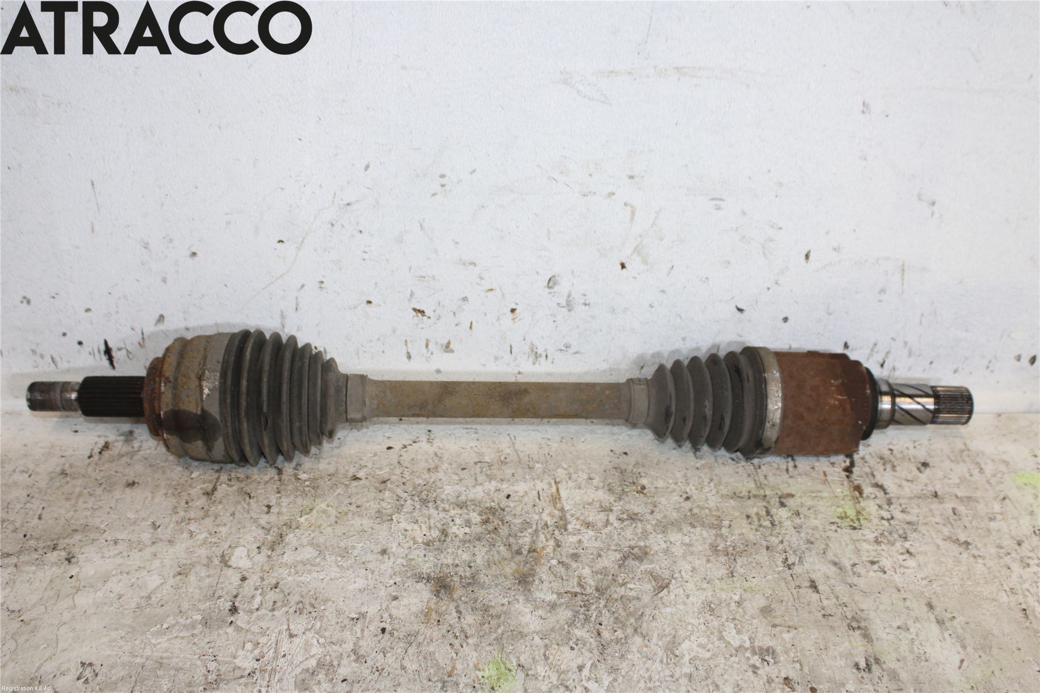 Renault SCÉNIC III / GRAND SCÉNIC 09-16 Drivaksel Foran Kompl Venstre