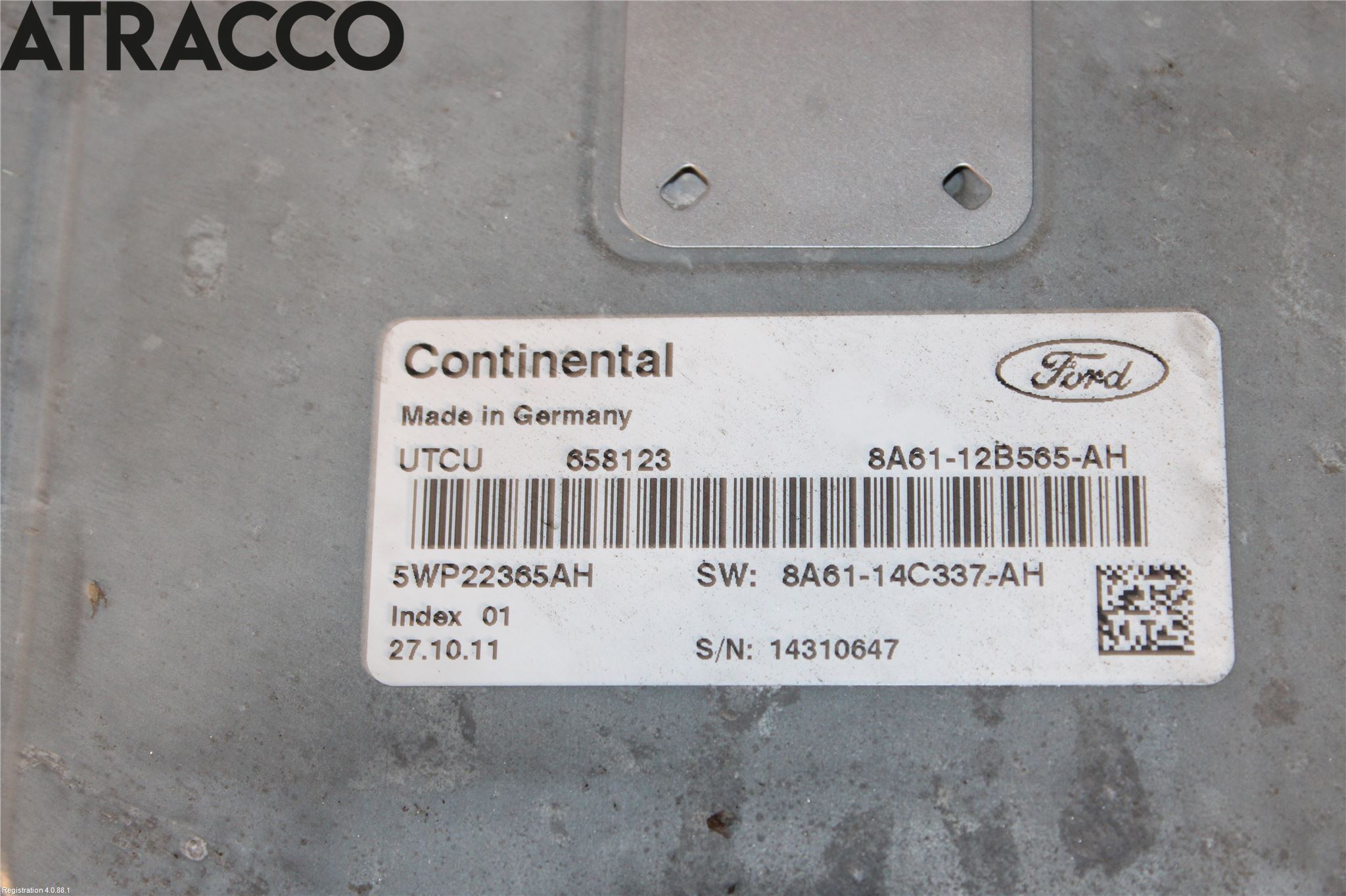 Ford FIESTA 09-12 Styreenhet Innsprøytning