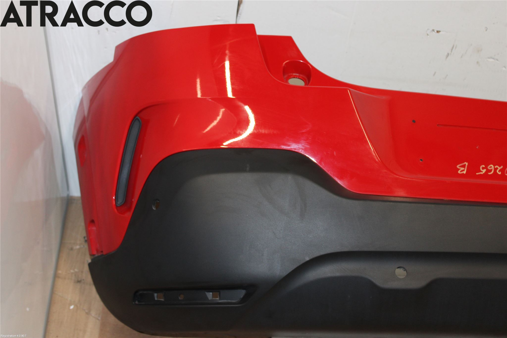 Citroen C4 CACTUS 14-20 Støtfanger Bak