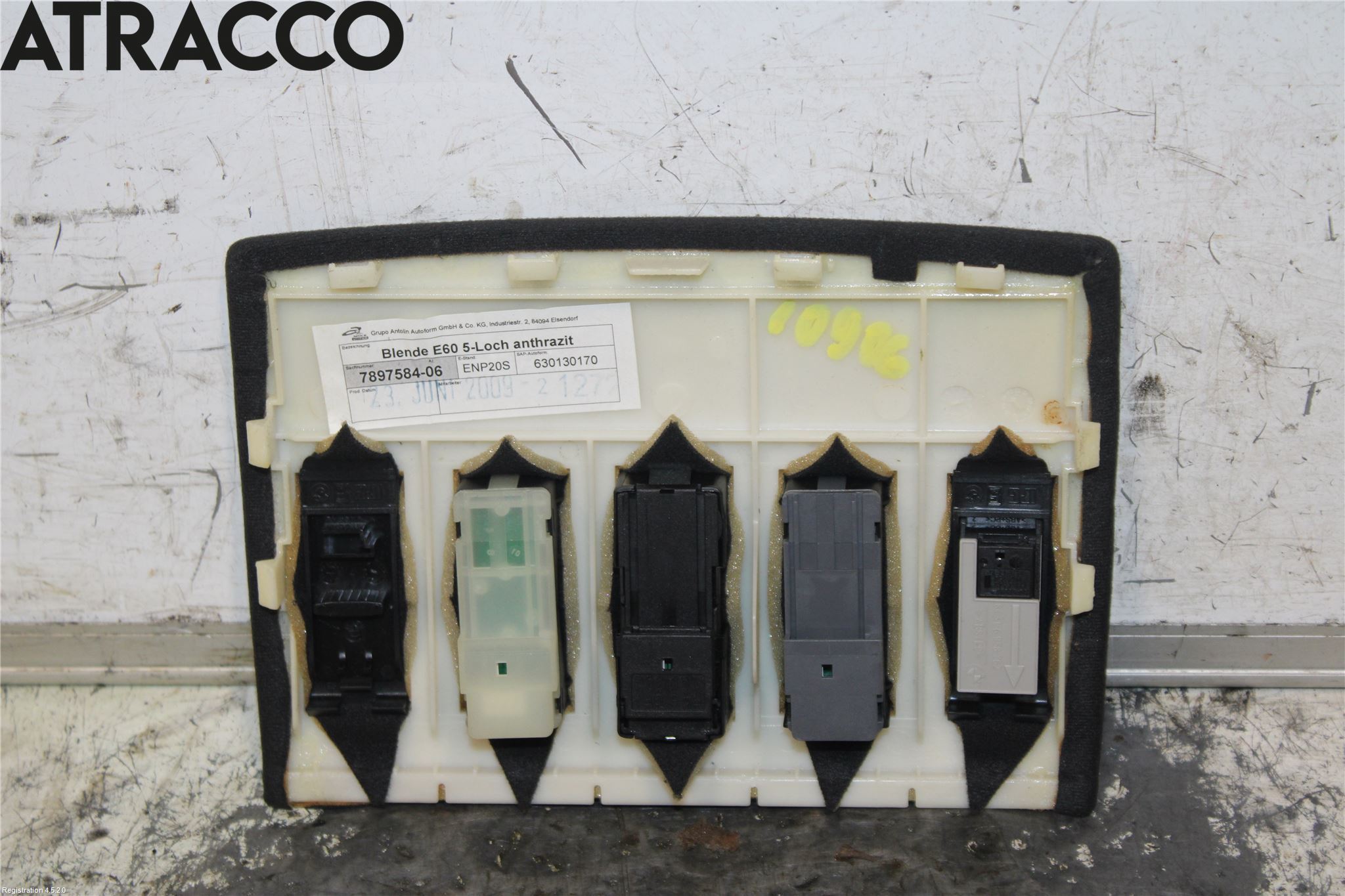 BMW 5 E60/61 Sed/Tou 02-10 Bryter Øvrig