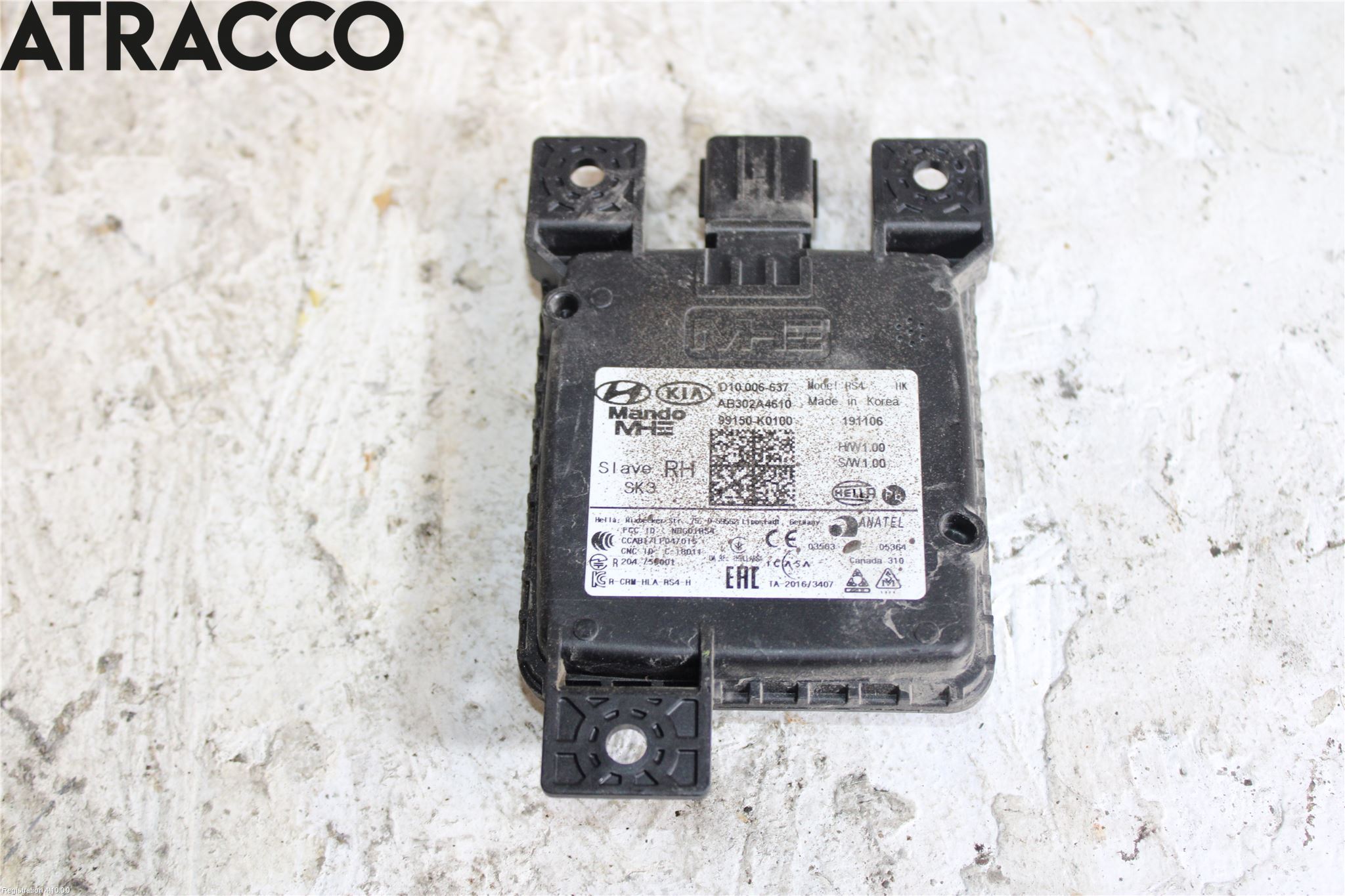 Kia SOUL 09- Sensor Kollisjonsbeskyttelse