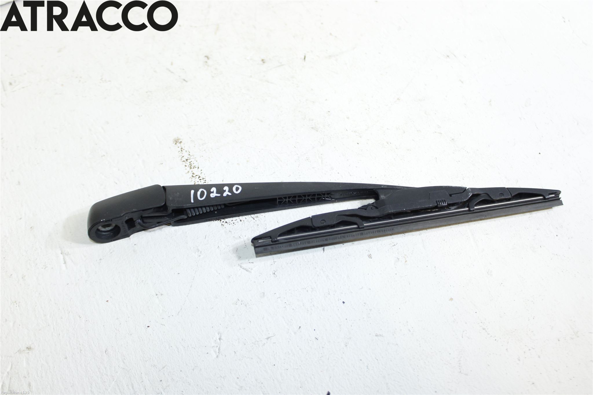 Nissan LEAF 11-17 Viskerarm Bakrute