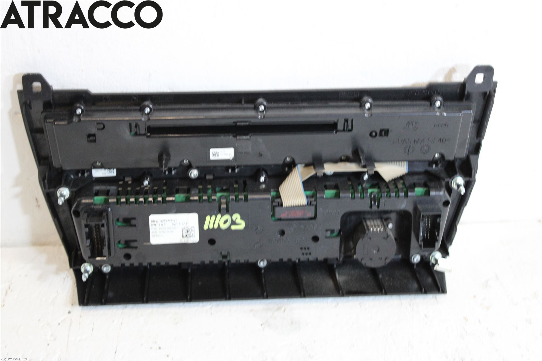 BMW 5 F10/F11/F18 09-17 Varme Ac Betjening-Display