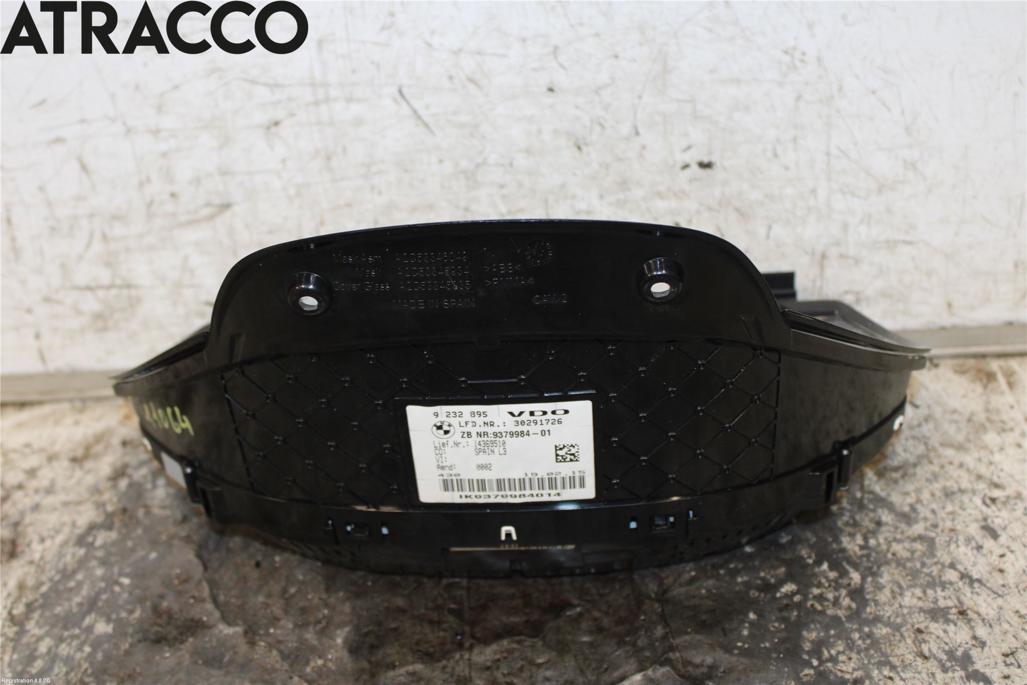 BMW 3 F30/F31/F80 12-19 Instr Kombinert