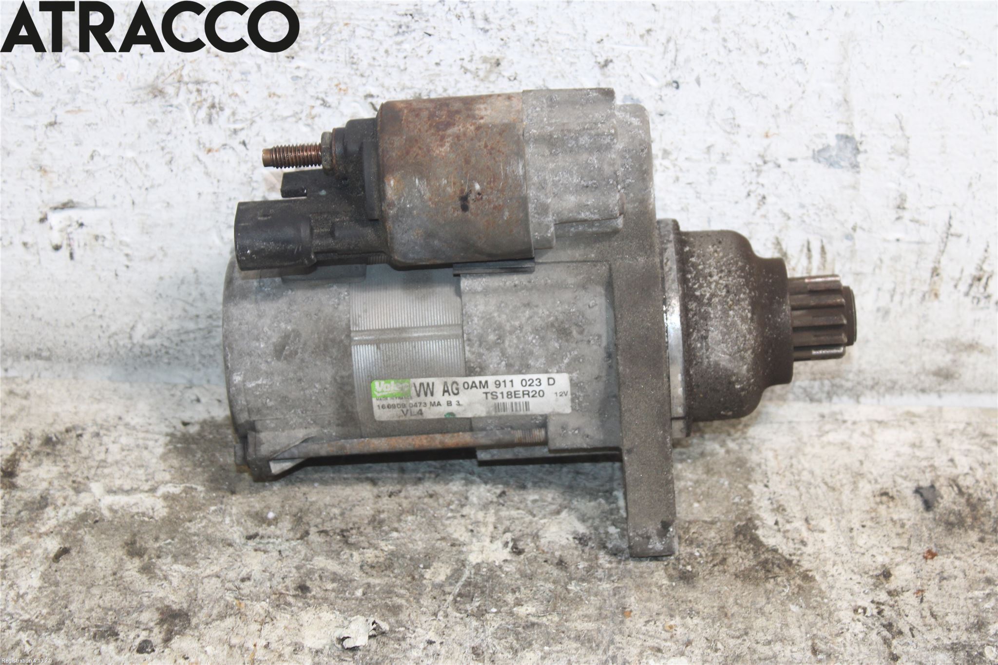 Volkswagen VW TOURAN 03-10 Startmotor Diesel