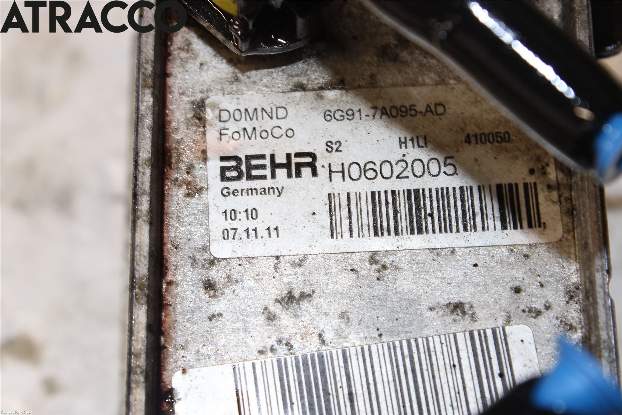 Ford FIESTA 09-12 Radiator Oljekjøler Automatgea