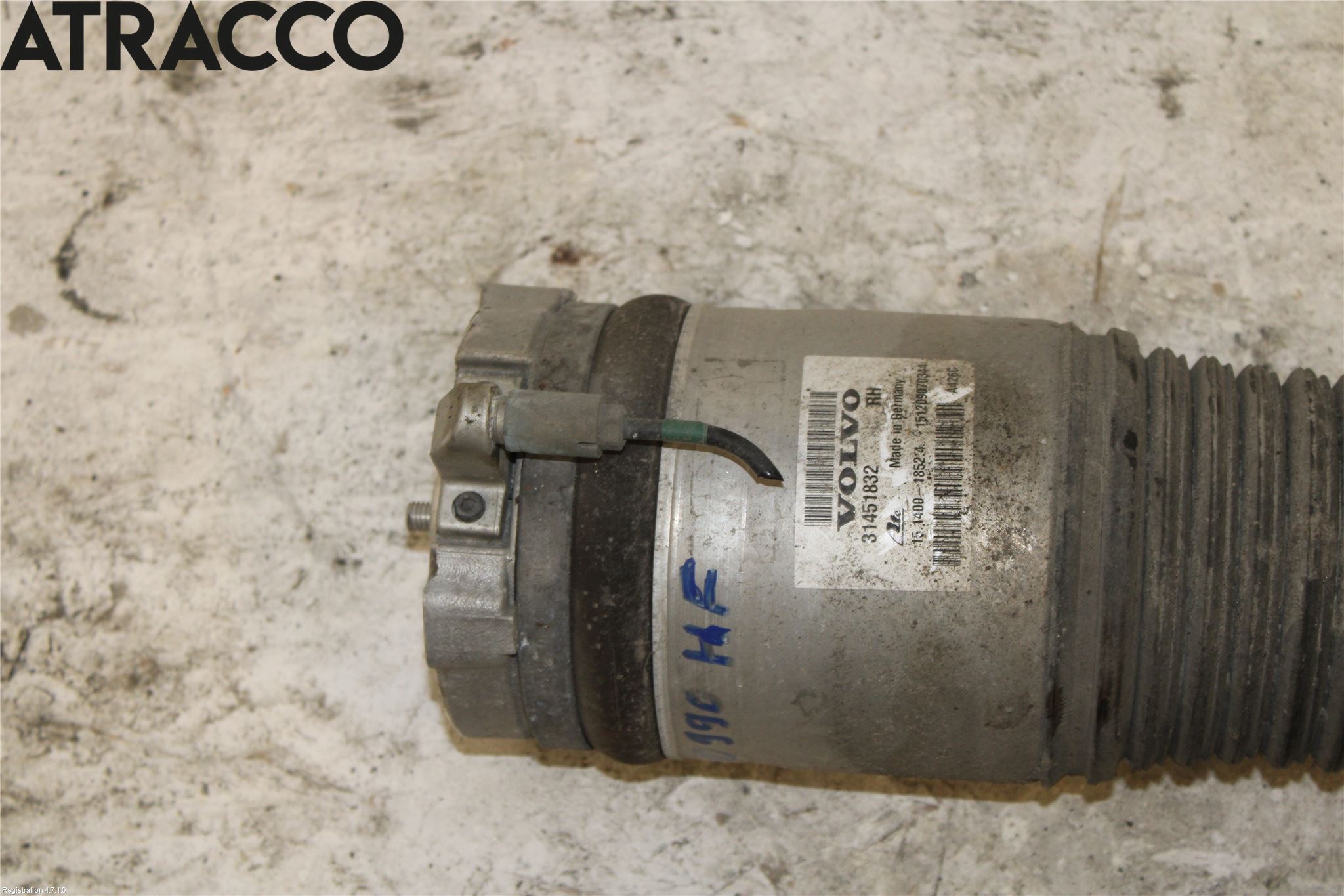 Volvo XC90/RECHARGE 16- Nivåreg Belg - Luftpute