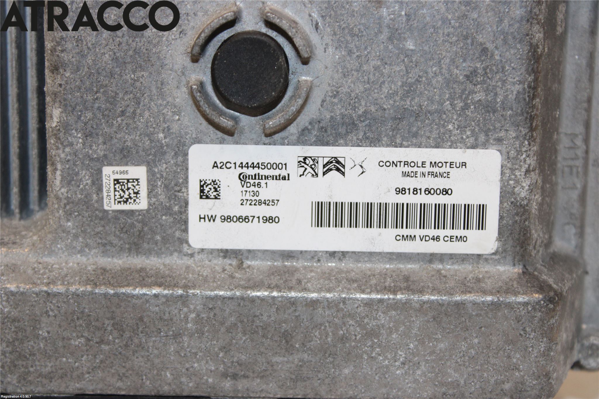 Citroen C4 CACTUS 14-20 Styreenhet Øvrig