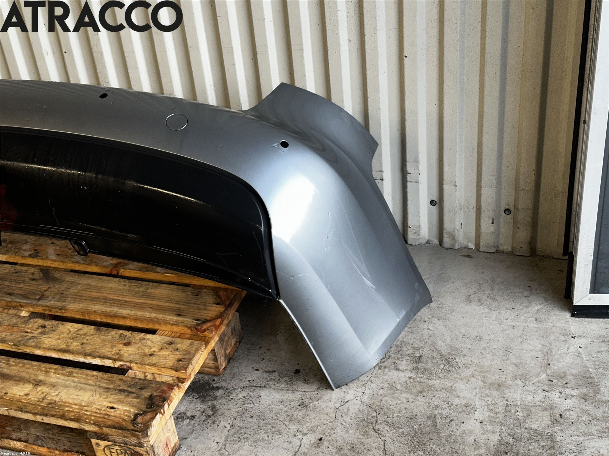 Audi A4/S4 08-11 Støtfanger Bak