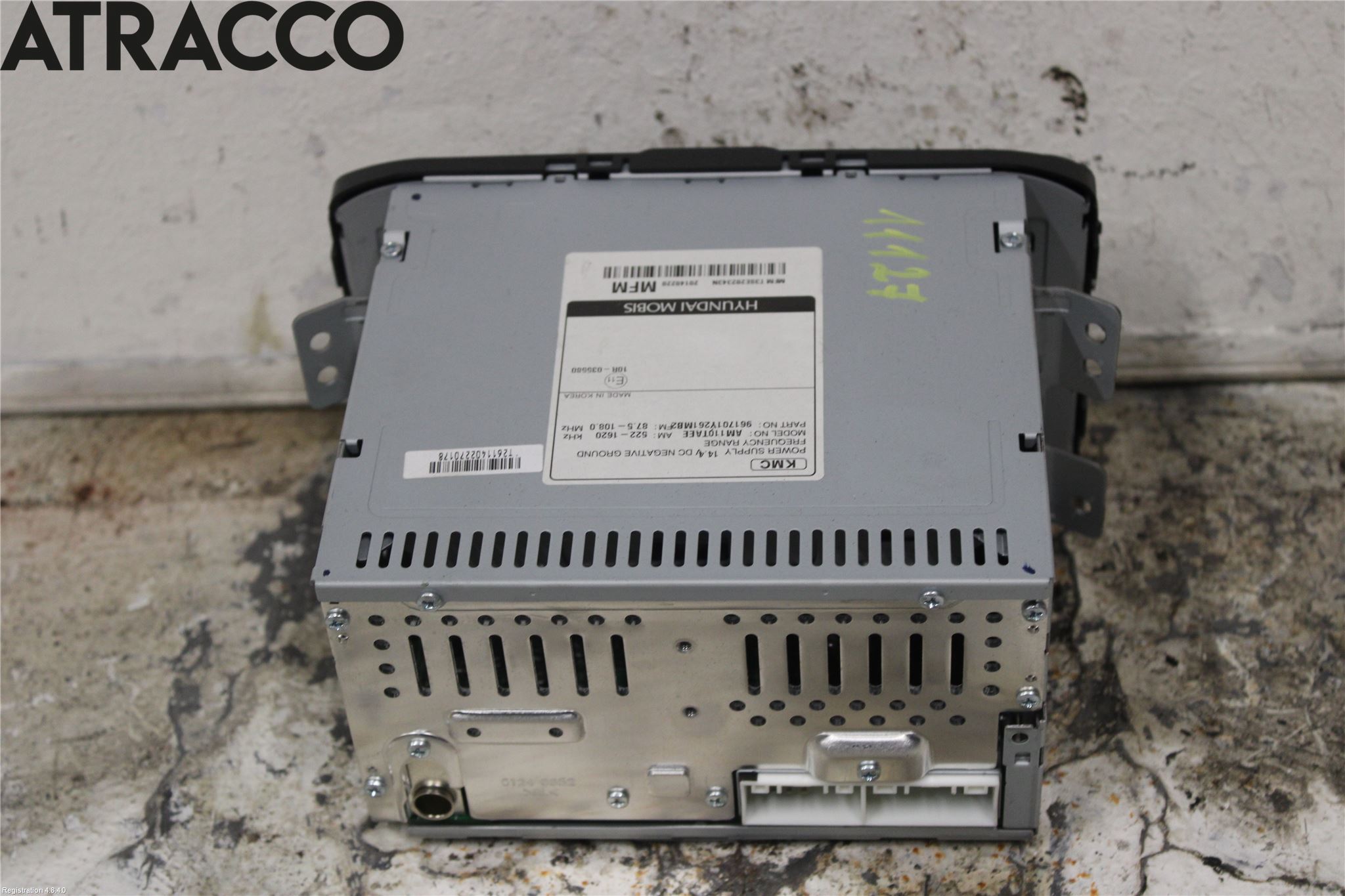 Kia PICANTO 12-17 Stereo Radio Med Cd