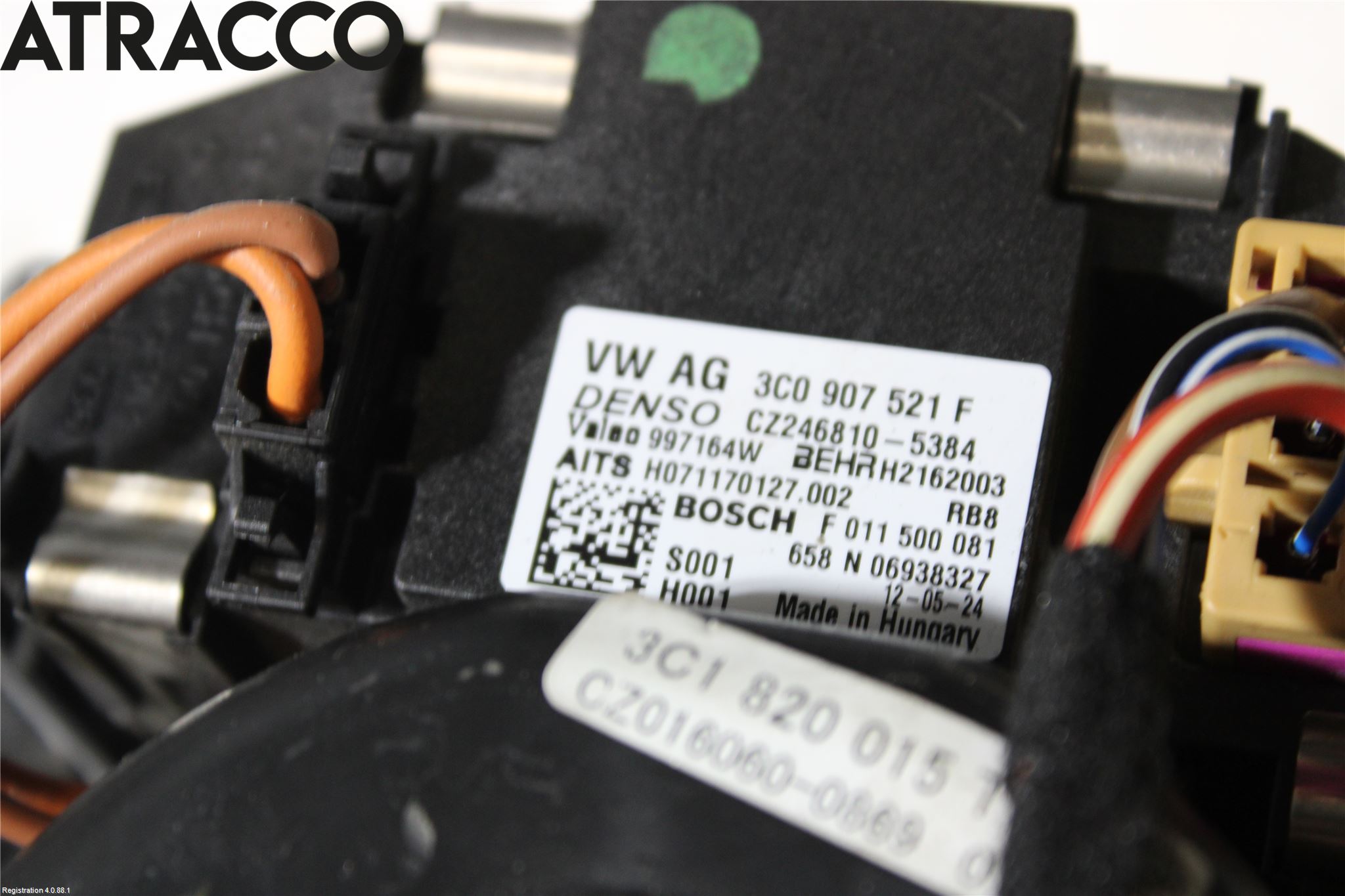 Volkswagen VW PASSAT 11-14 Varmeapparat Viftemotstand