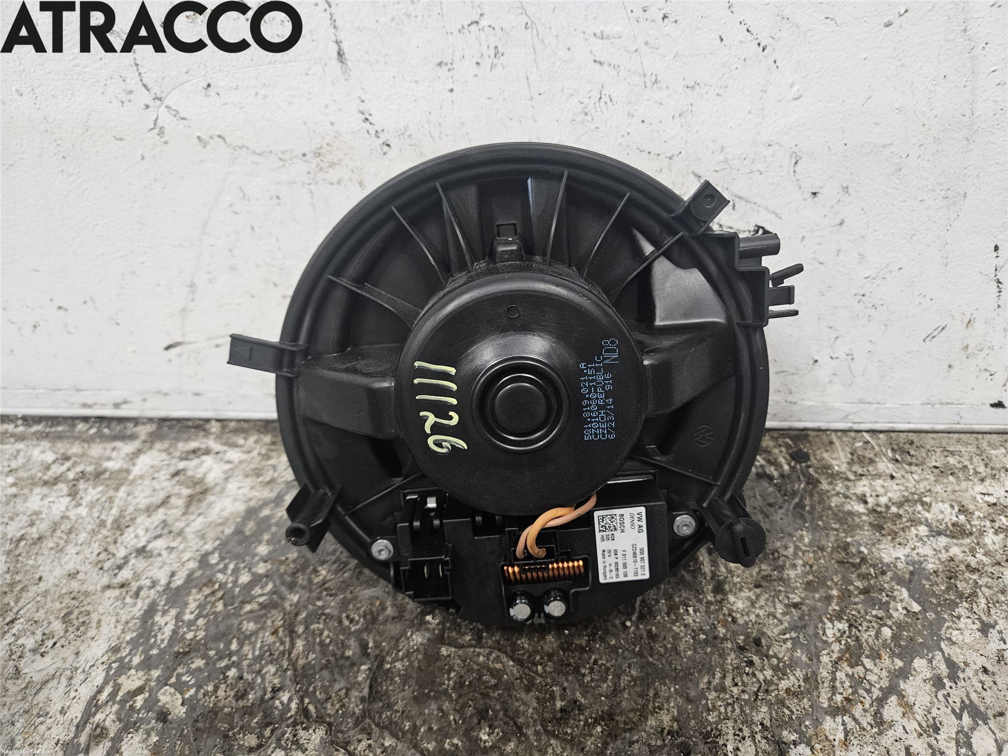 Volkswagen VW GOLF VI 09-13 Varmeapparat Viftemotor