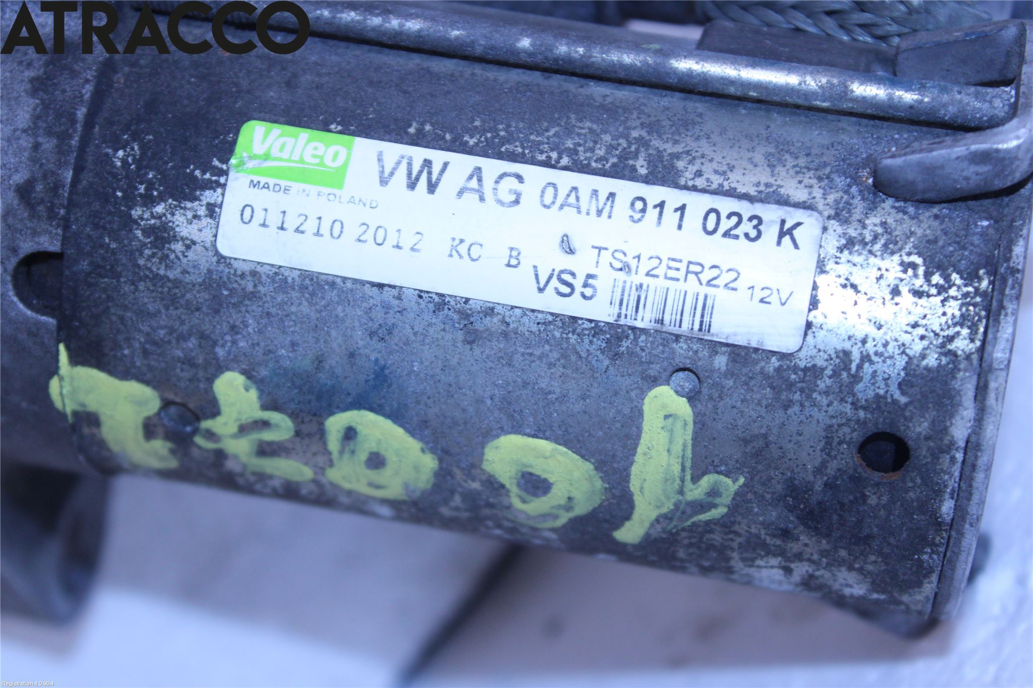 Audi A3/S3 05-13 Startmotor