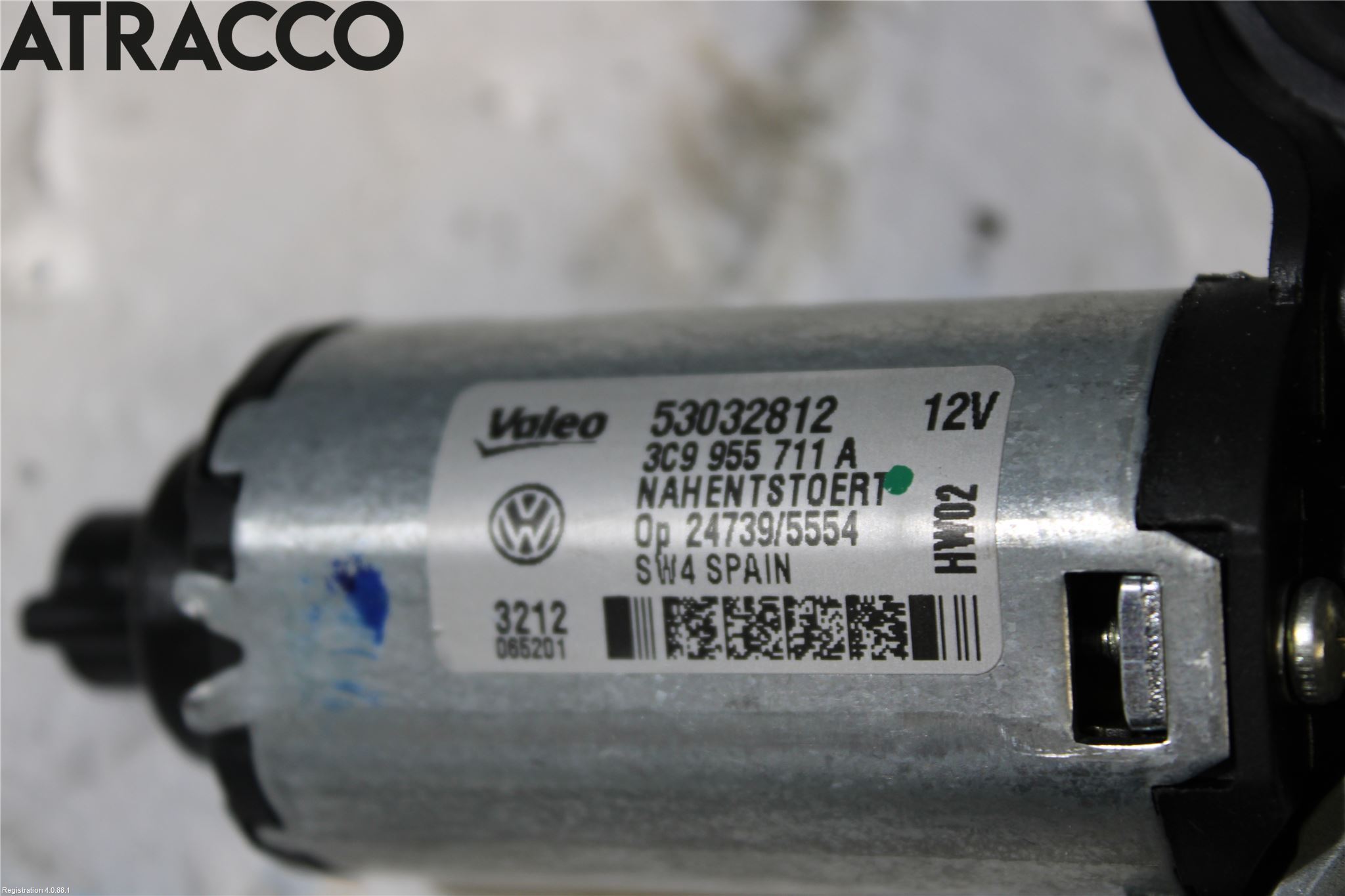 Volkswagen VW PASSAT 11-14 Viskermotor Bakluke