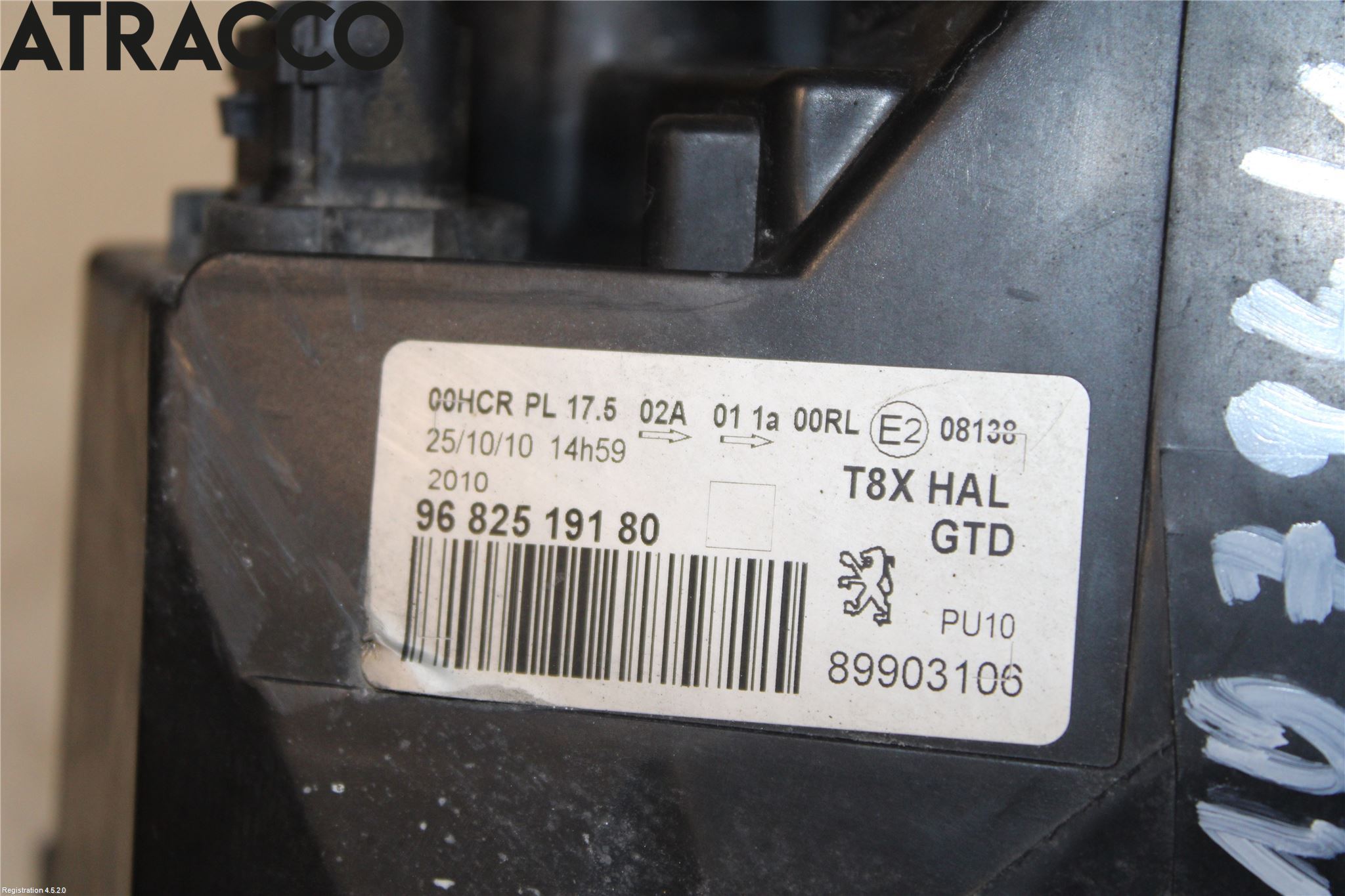 Peugeot 5008 10-16 Frontlykt Venstre