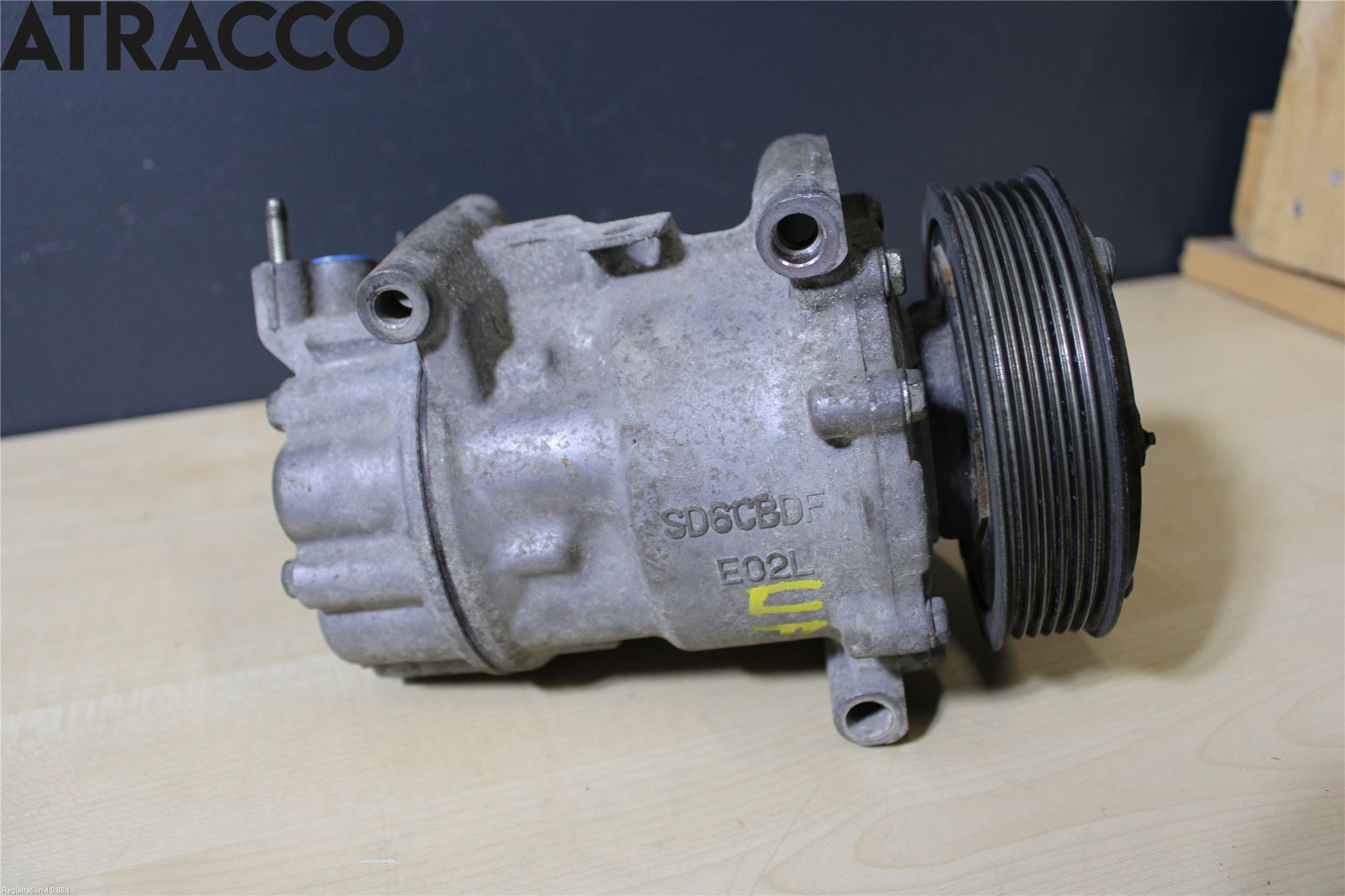 Peugeot 208 12-15 Varme Ac Kompressor