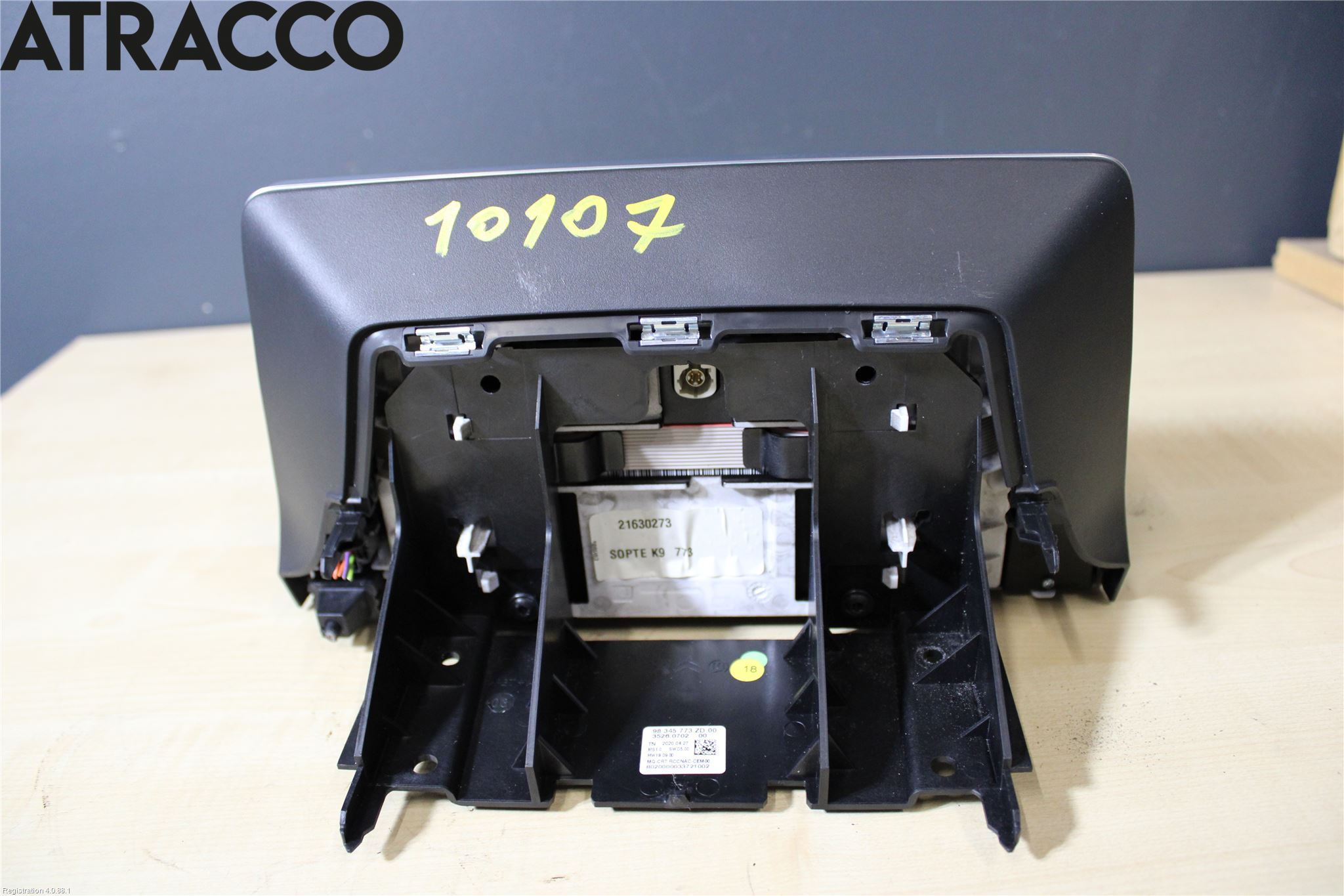 Citroen BERLINGO/E-BERLINGO 19- Stereo Radio Med Cd