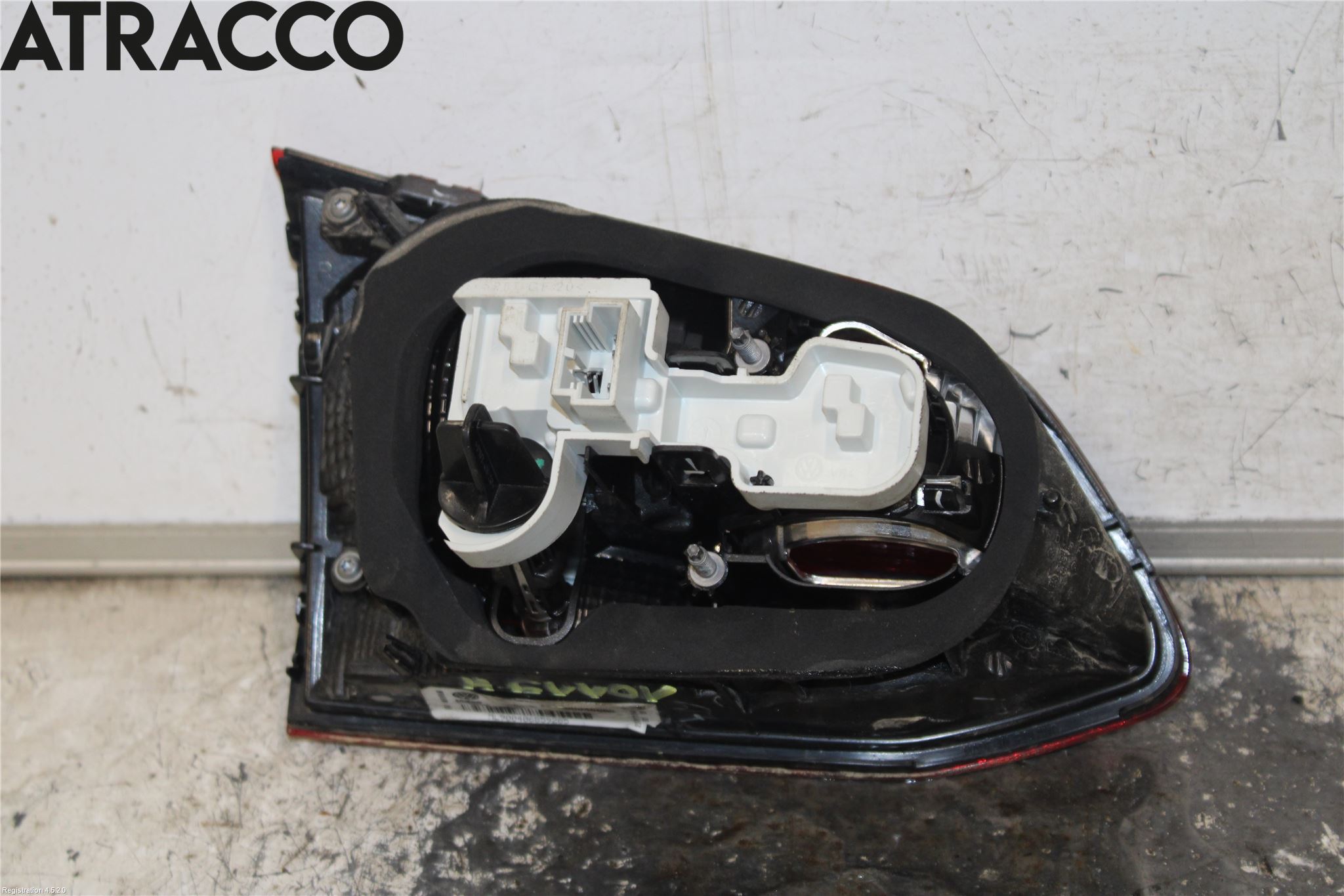 Volkswagen VW GOLF / E-GOLF VII 13-20 Baklykt Høyre  På Luke(Indre)