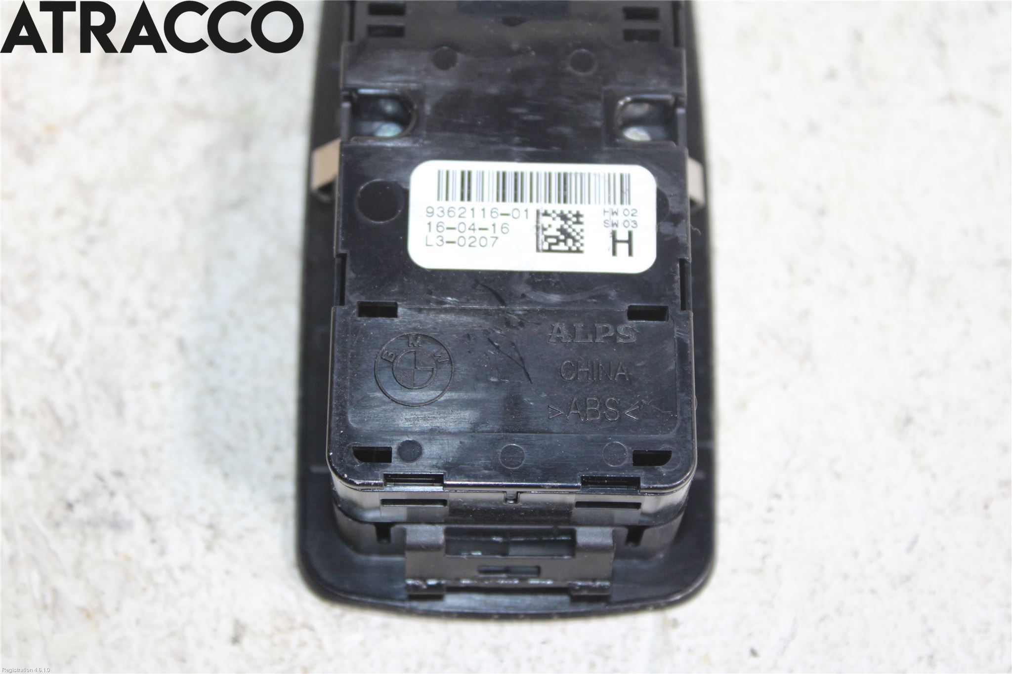 BMW X1 E84 10-15 Bryter Vindusheis