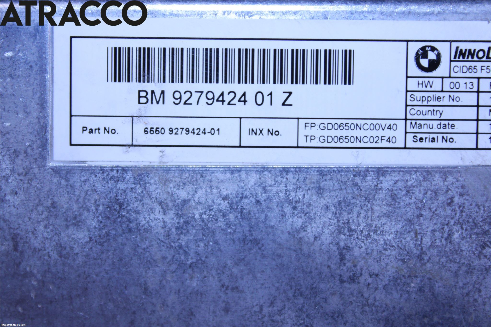 Mini ONE/COOPER 5DR F55 14-24 Multifunktionsdisplay