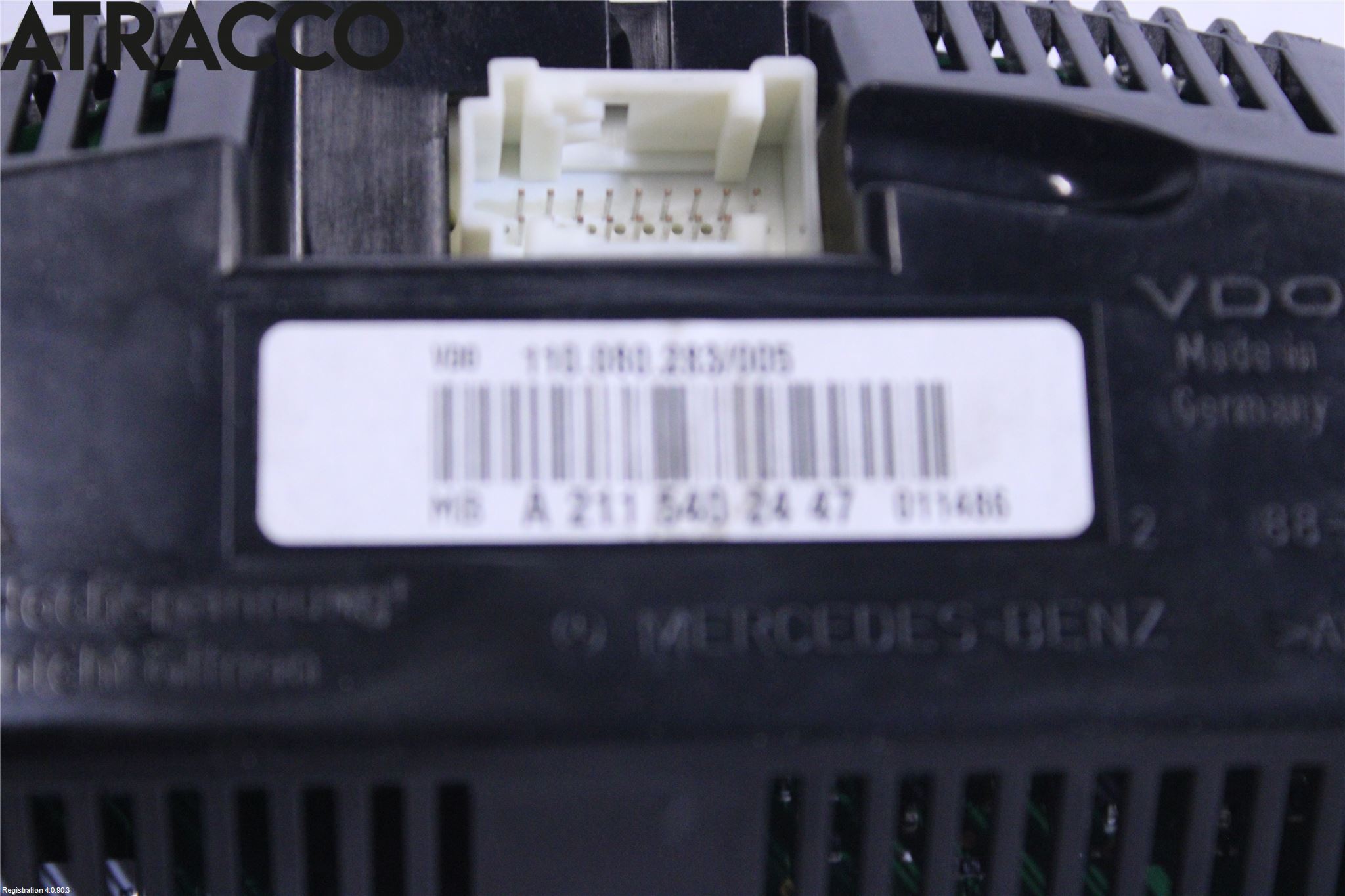 Mercedes-Benz LB MERCEDES Instr Speedometer