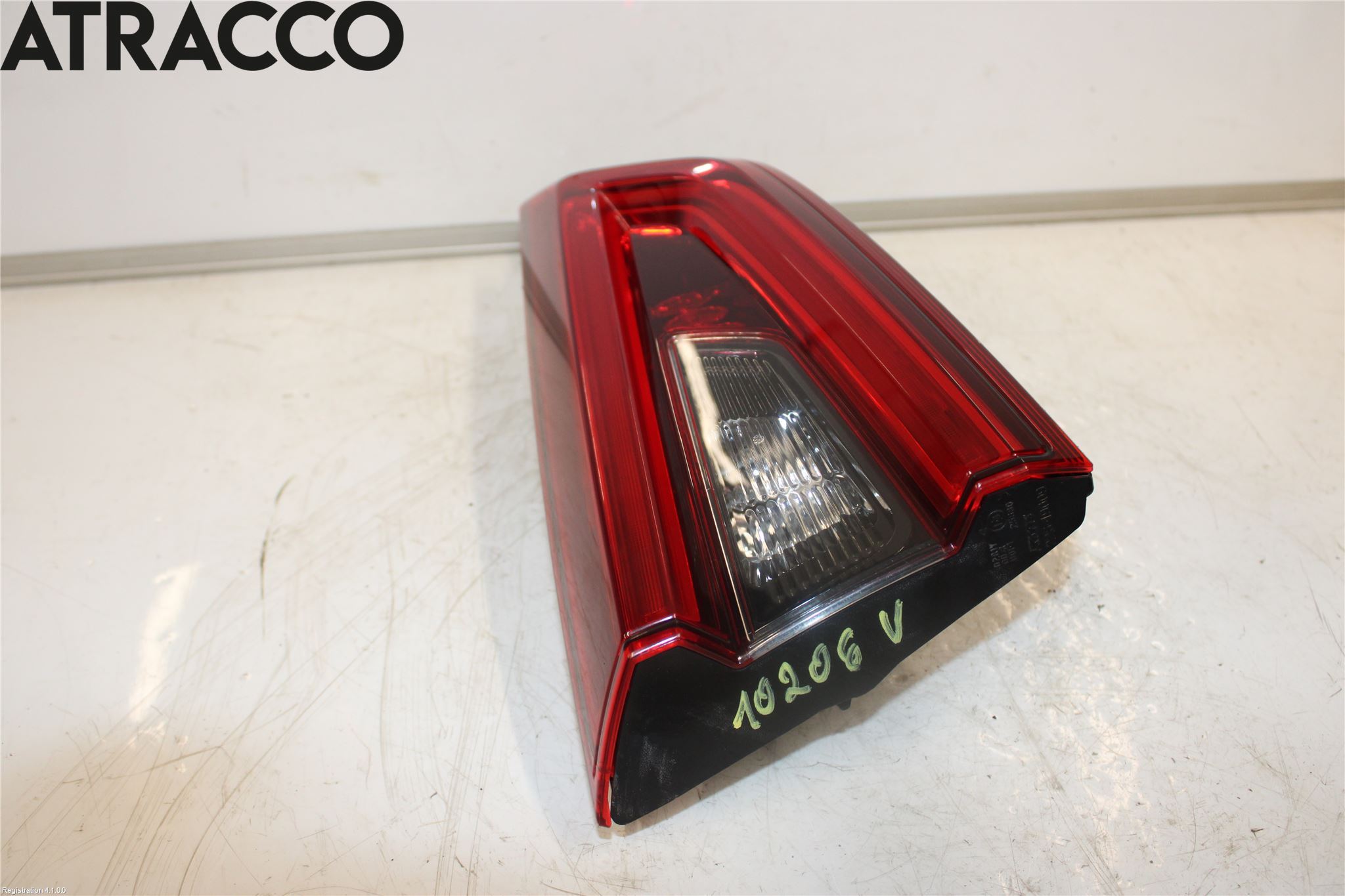 Nissan QASHQAI 17-21 Baklykt Venstre  På Luke(Indre