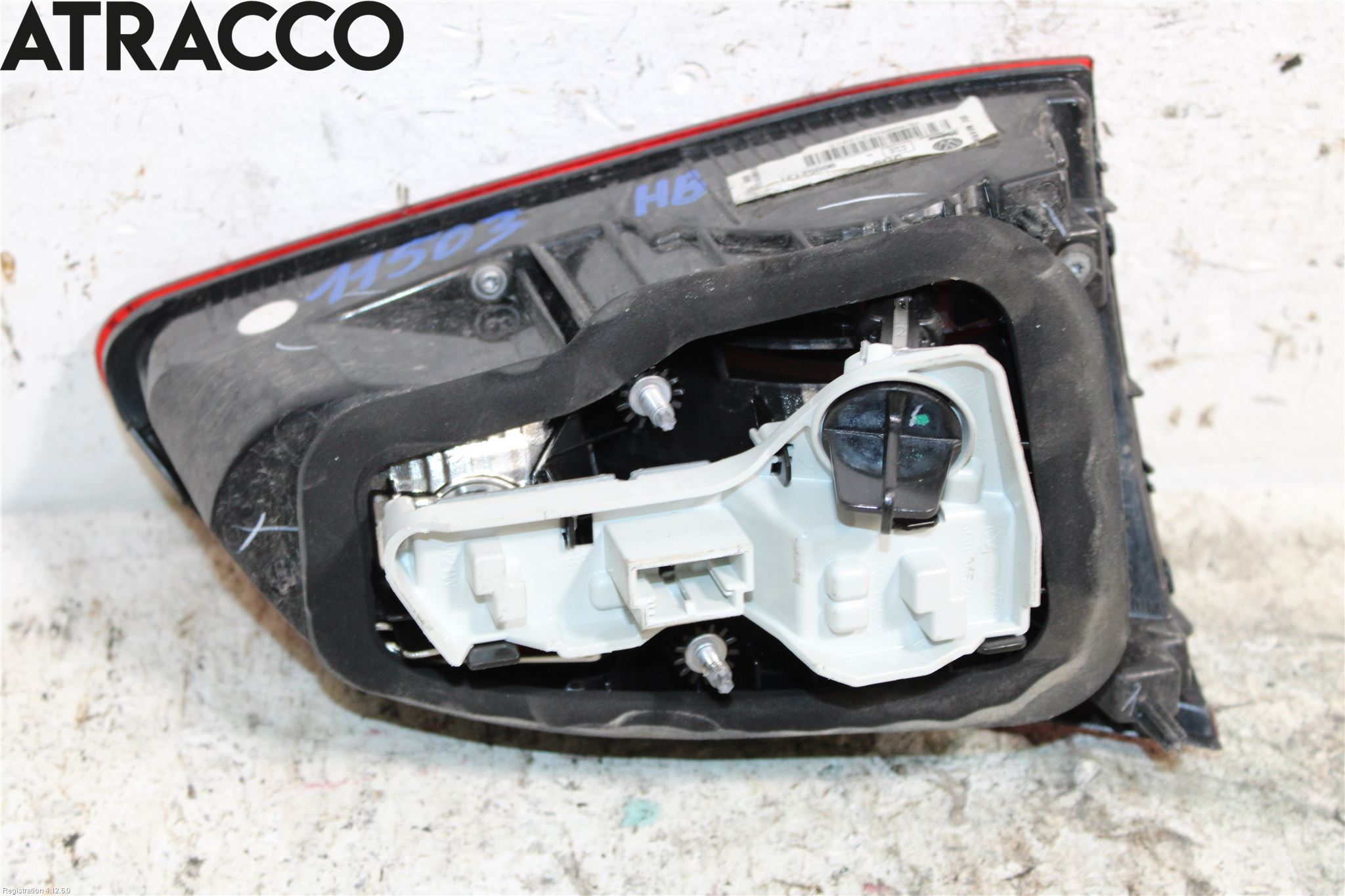 Volkswagen VW GOLF / E-GOLF VII 13-20 Baklykt Høyre  På Luke(Indre)