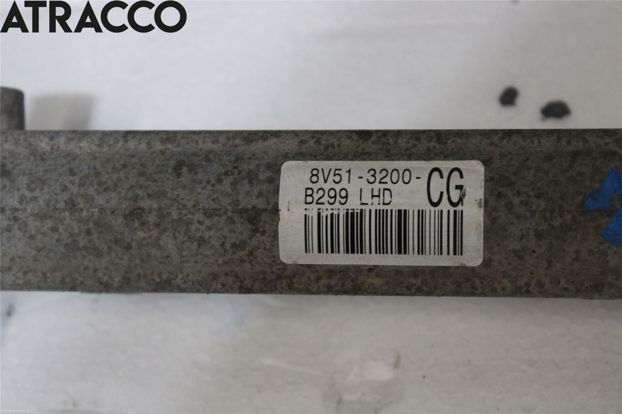 Ford FIESTA 09-12 Snekke - Tannstang