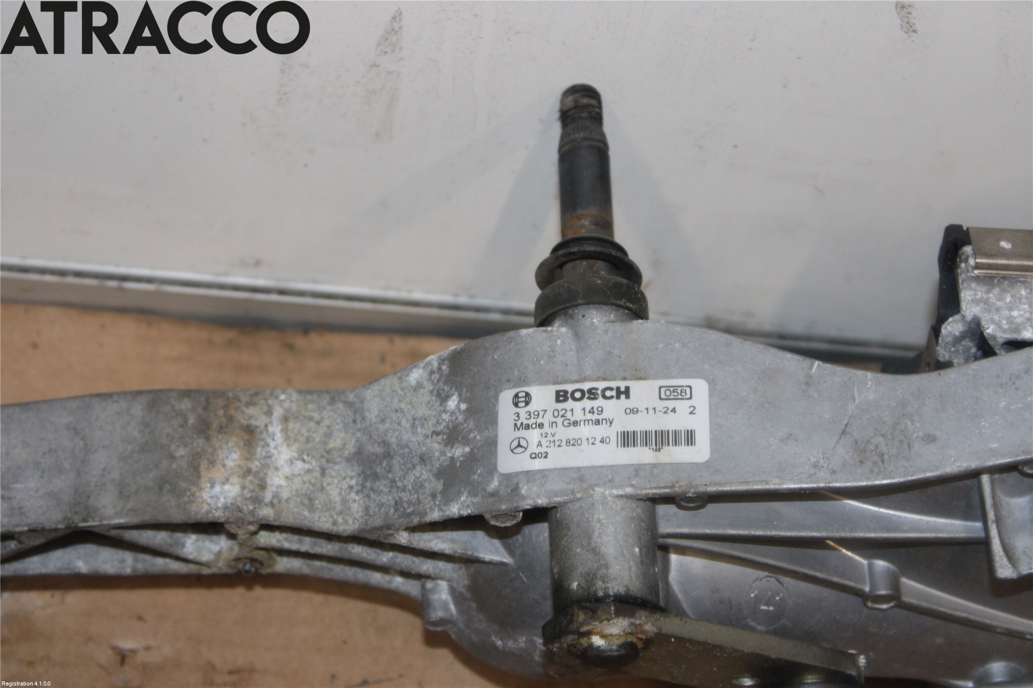 Mercedes-Benz MB E-KLASS (W212) 09-16 Viskermotor Frontrute