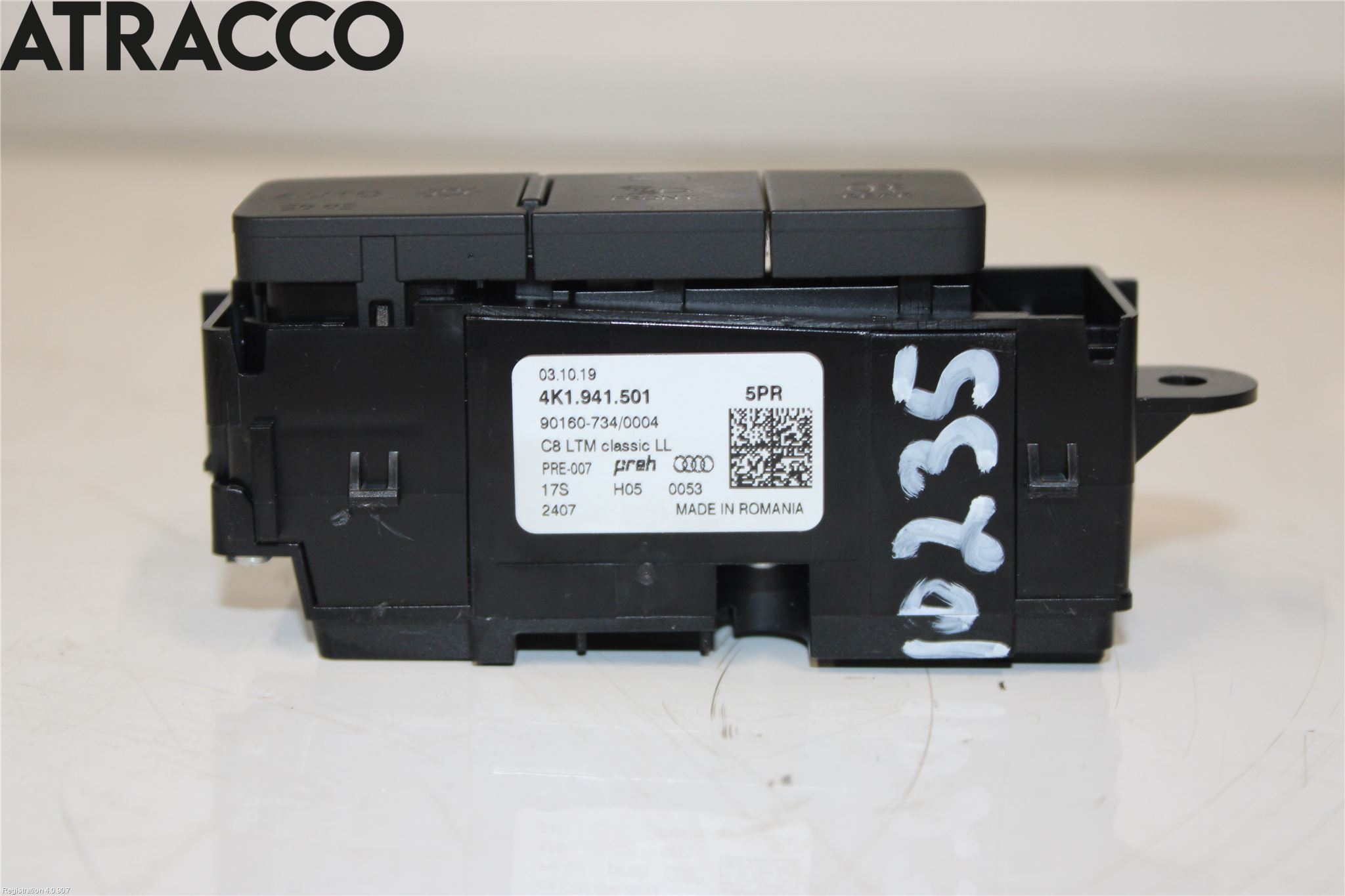 Audi A1 19- Bryter Hovedlys